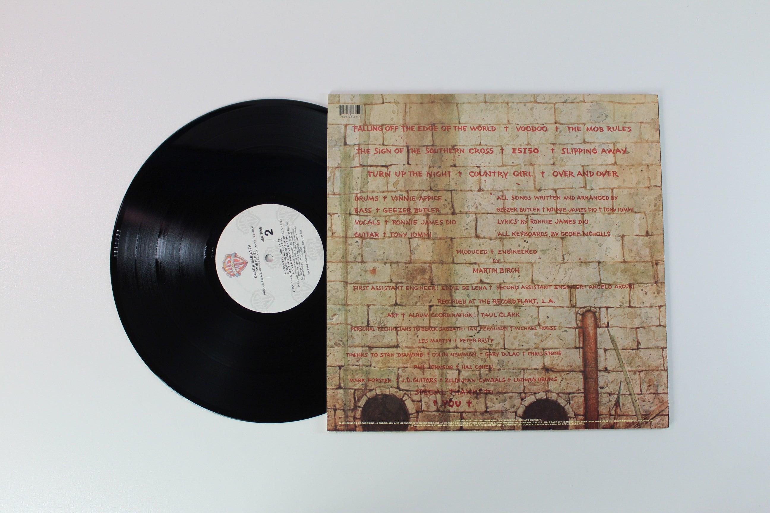 Black Sabbath - Mob Rules on Warner Bros