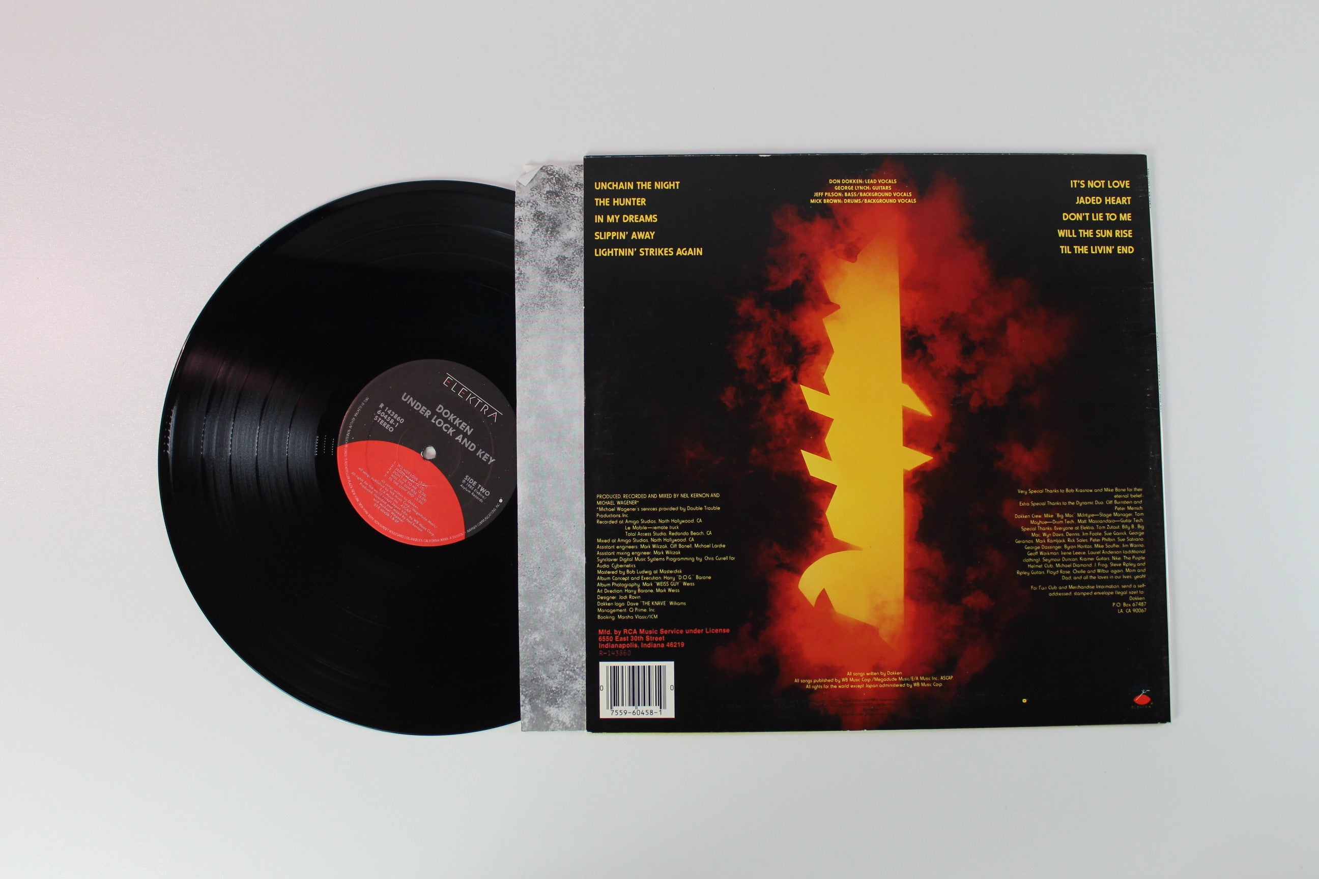 Dokken - Under Lock And Key on Elektra