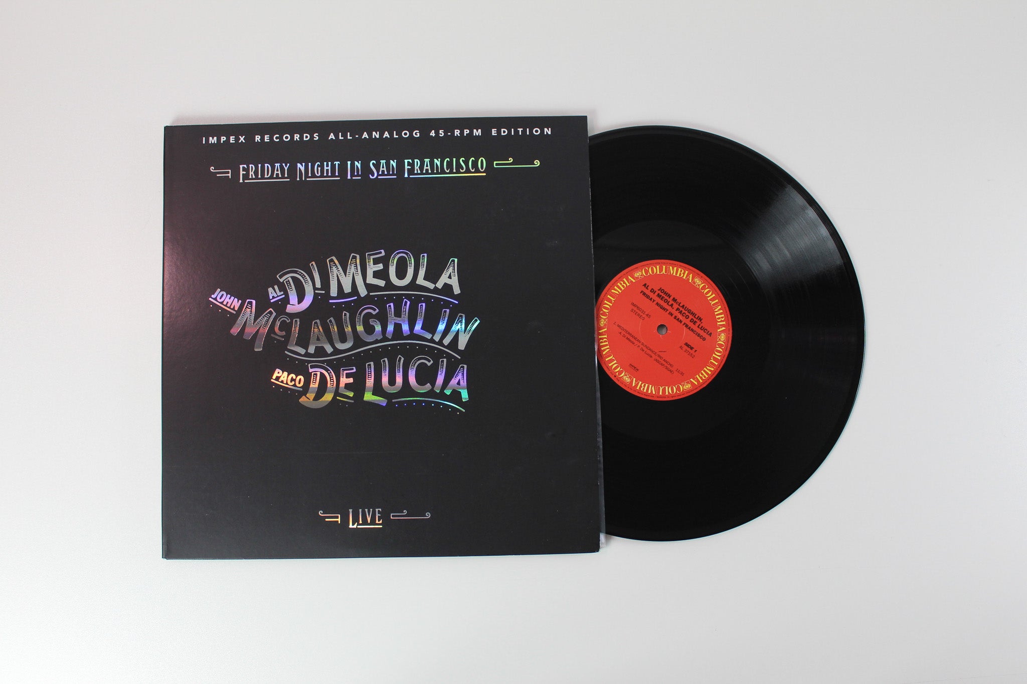 限定ピクチャー盤 LP llica Roaming In Italy Al Di Meola / John McLaughlin / Paco De Lucía - Friday Night In San Fr