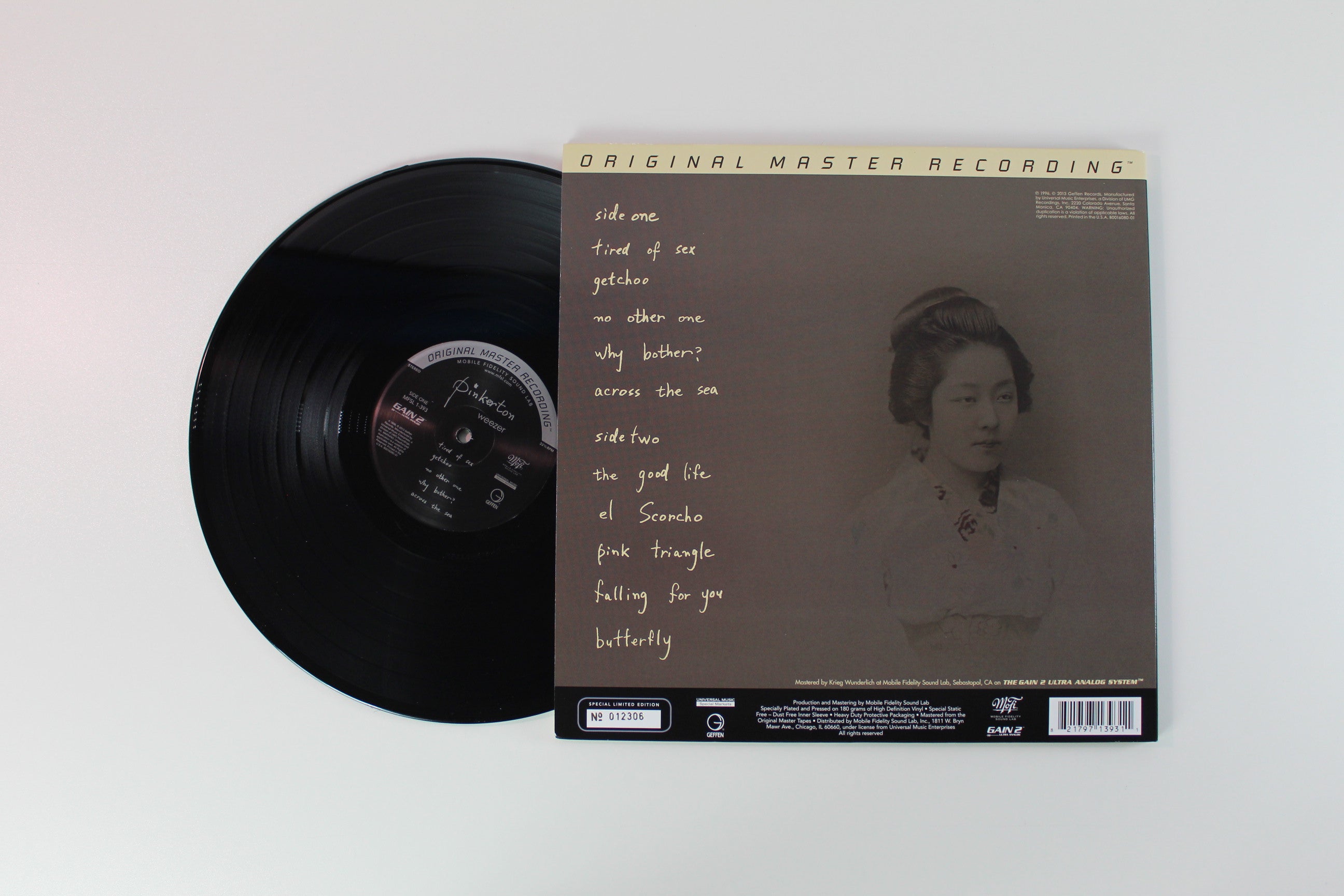 Weezer - Pinkerton on Mobile Fidelity Sound Lab Ltd Numbered 180 Gram Reissue