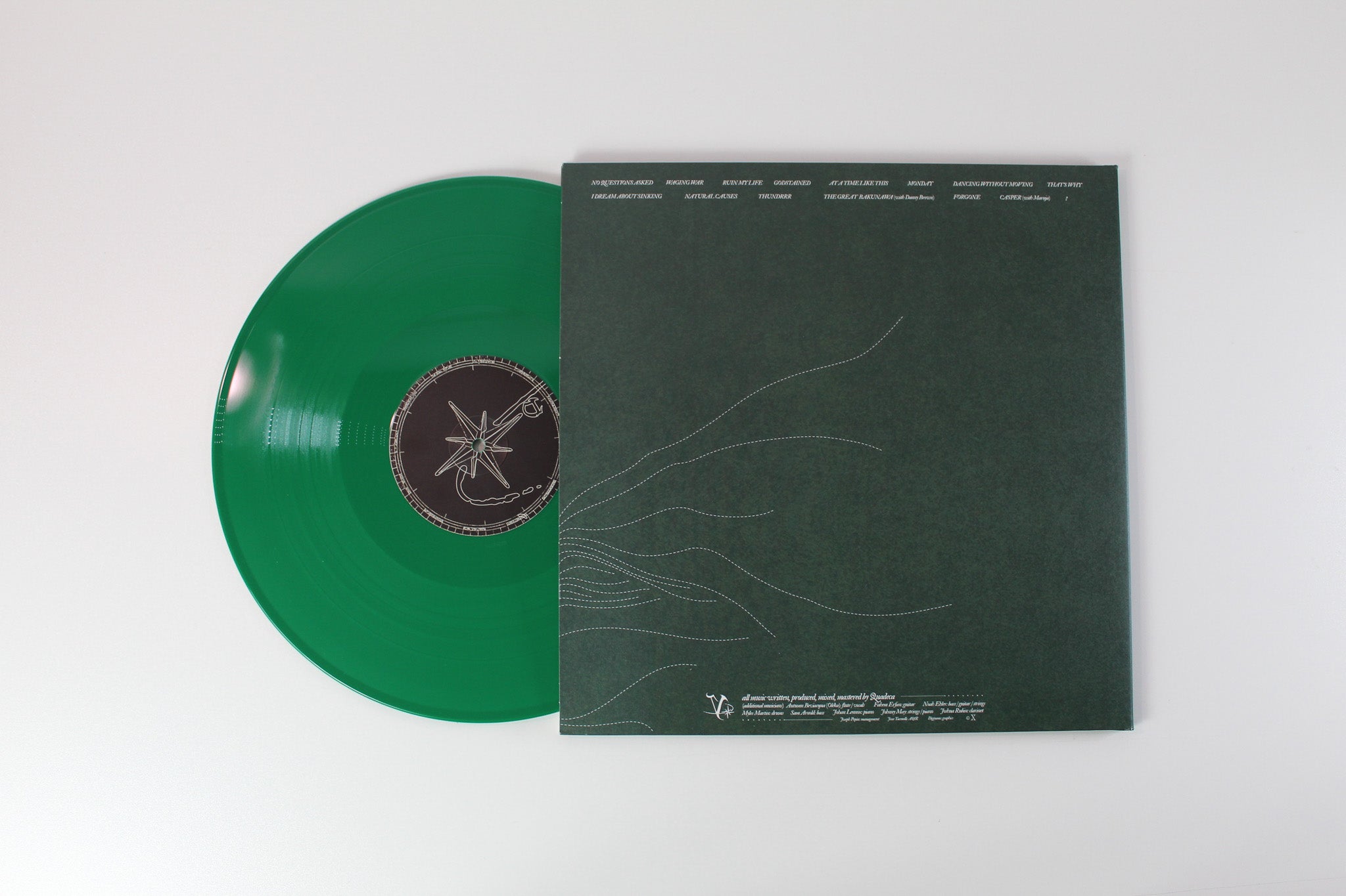 Quadeca - Vanisher Horizon Scraper on X8 Music Ltd Green Vinyl