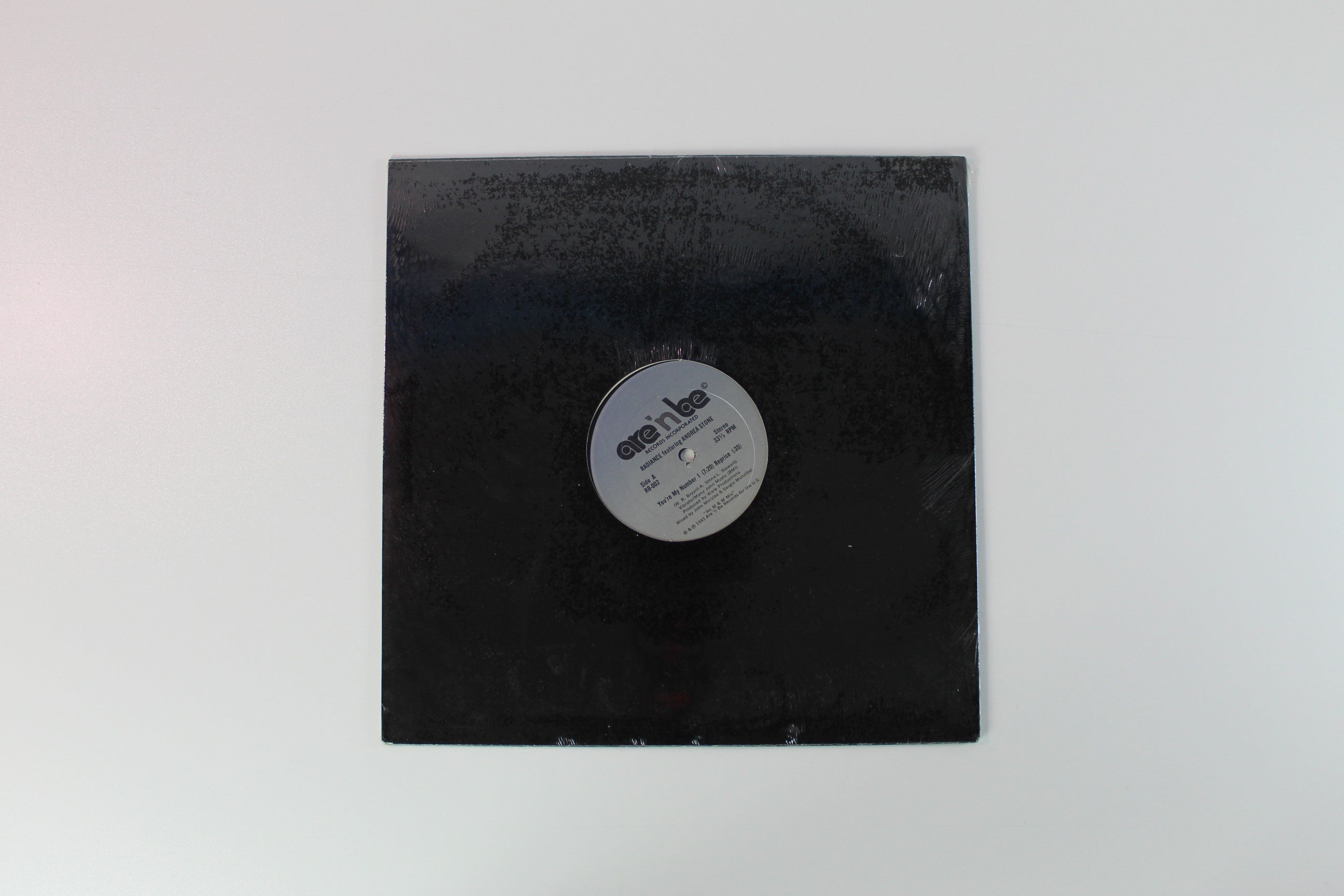 Radiänce - You're My Number 1 on Are 'n Be Records 12" Single Sealed