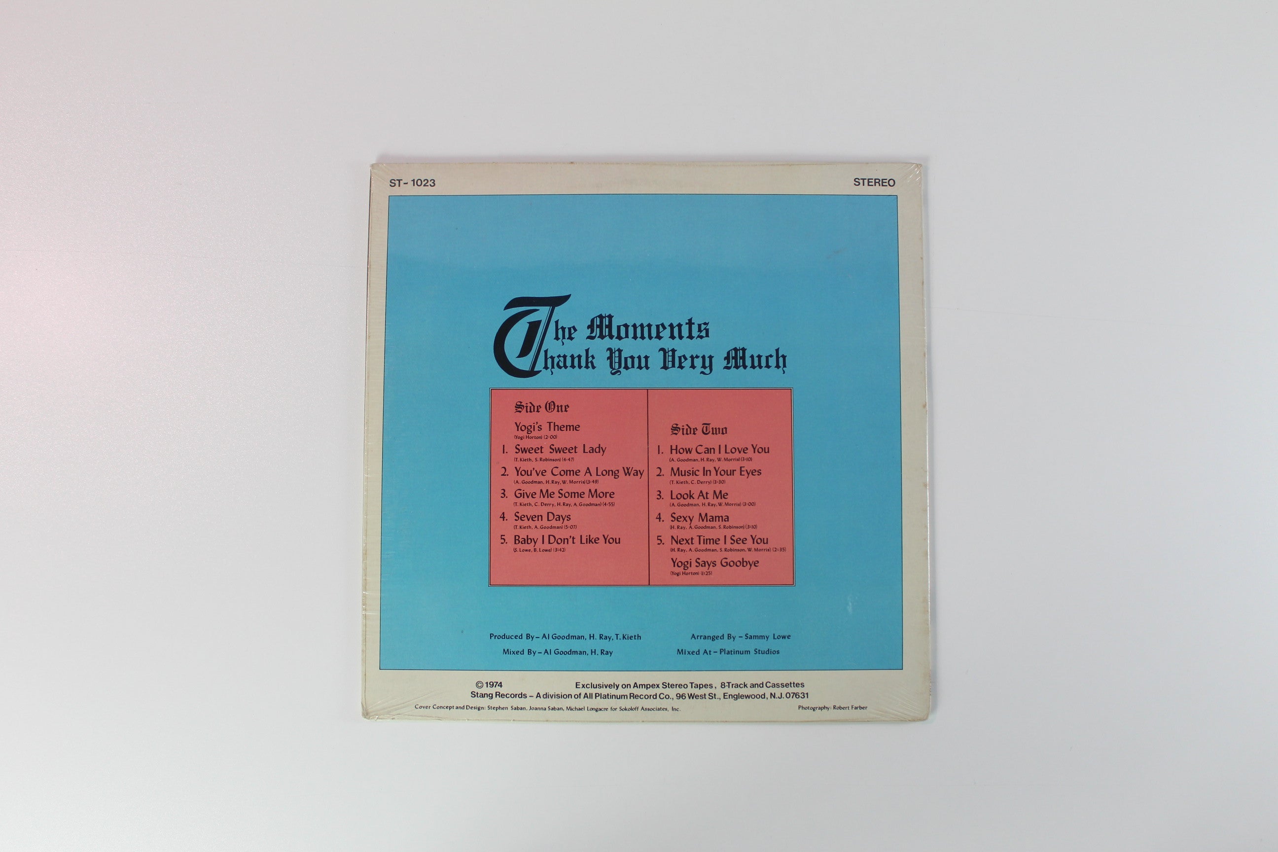 The Moments - Those Sexy Moments on Stang Sealed