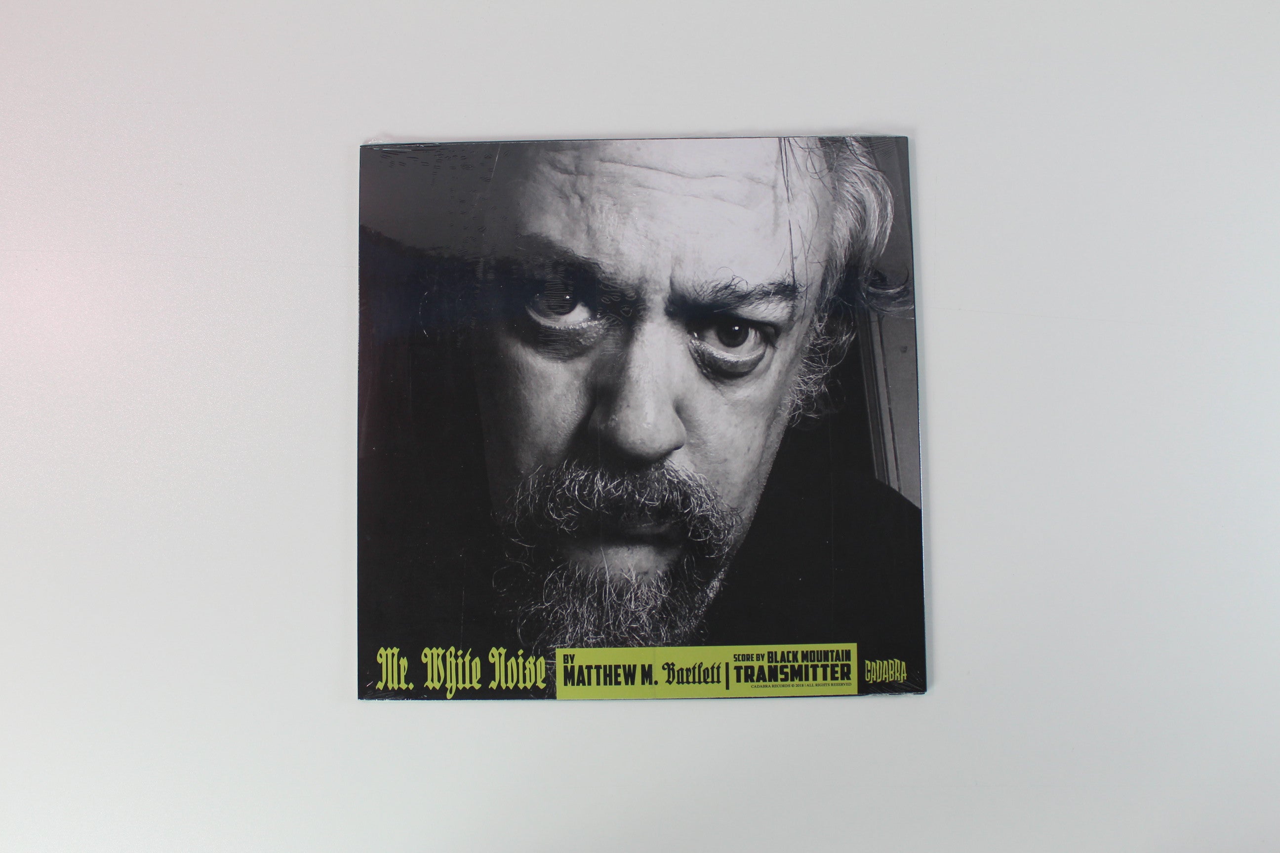 Matthew M. Bartlett - Mr. White Noise on Cadabra Ltd Pink With Blue/Red Swirl Sealed