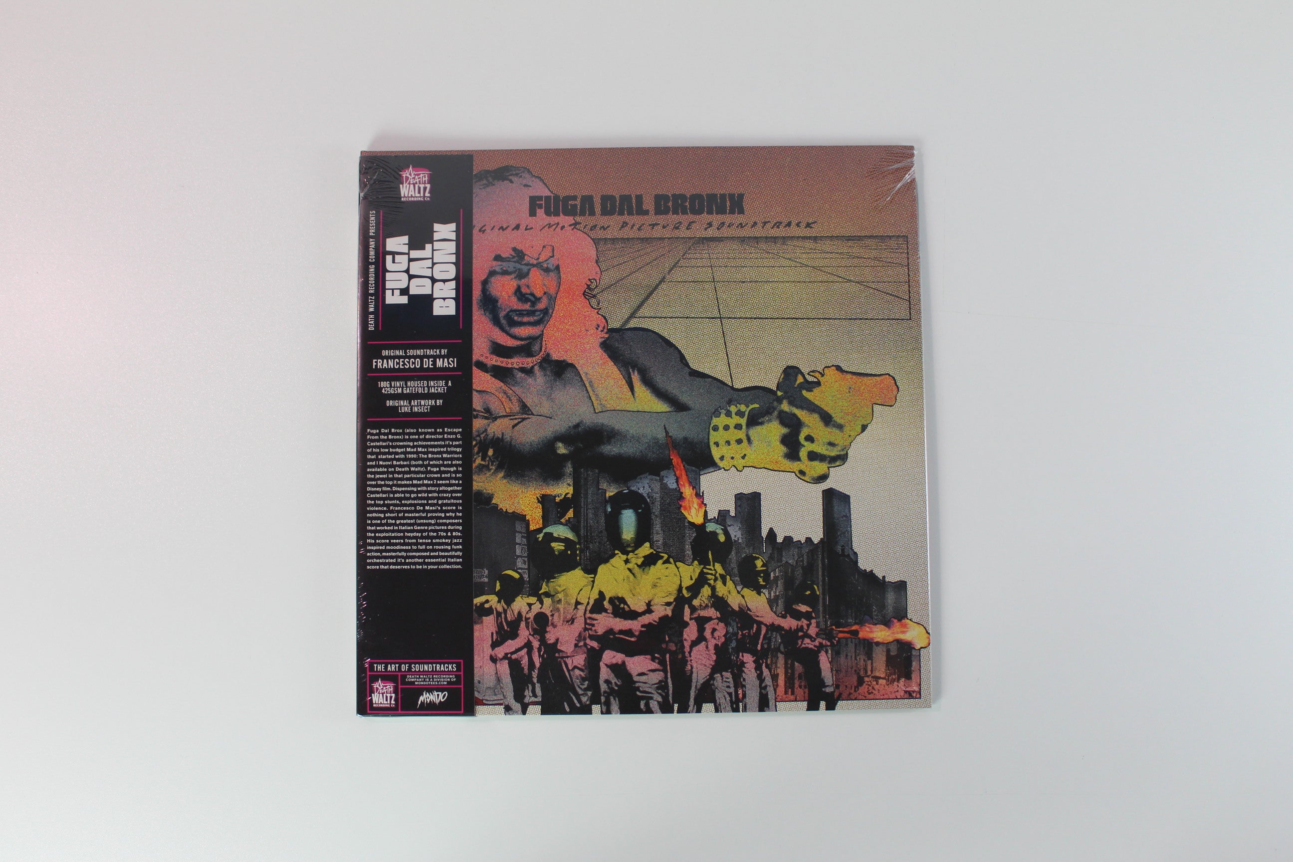 Francesco De Masi - Fuga Dal Bronx (Original Motion Picture Soundtrack) on Death Waltz Ltd Reissue Sealed