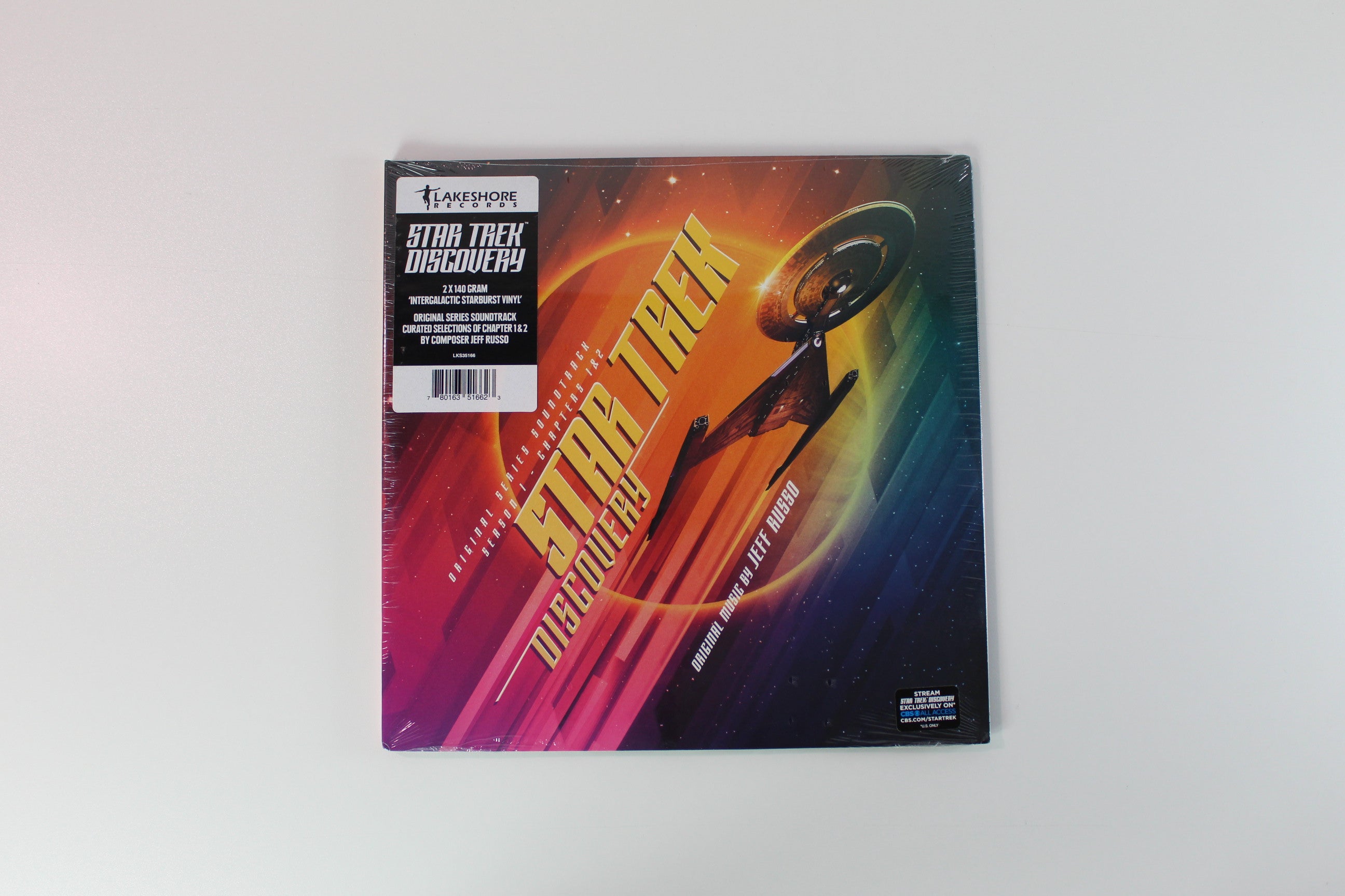 Jeff Russo - Star Trek: Discovery - Original Series Soundtrack - Season 1 - Chapter 1 & 2 on Lakeshore Ltd Intergalactic Starburst Sealed