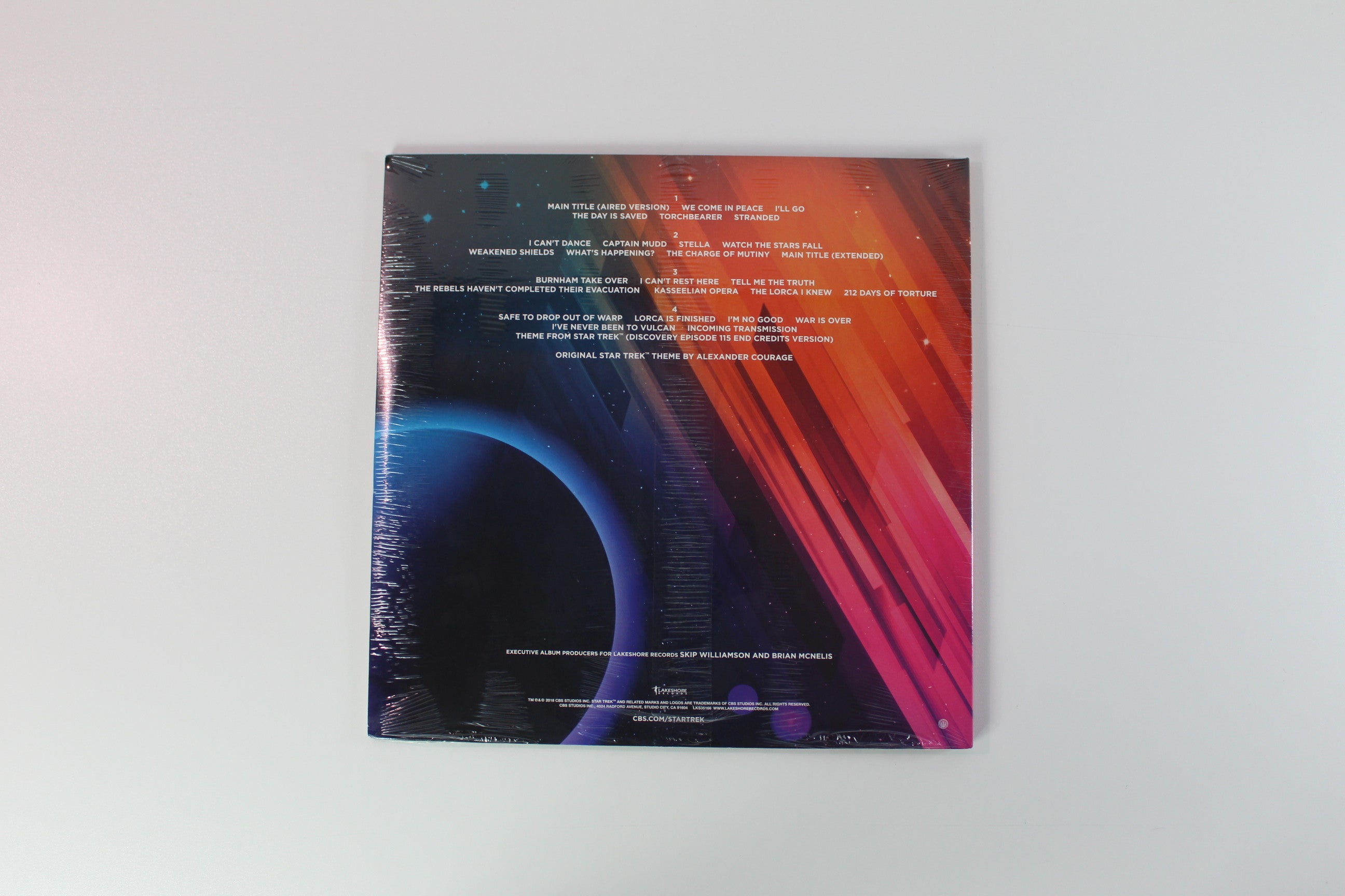 Jeff Russo - Star Trek: Discovery - Original Series Soundtrack - Season 1 - Chapter 1 & 2 on Lakeshore Ltd Intergalactic Starburst Sealed