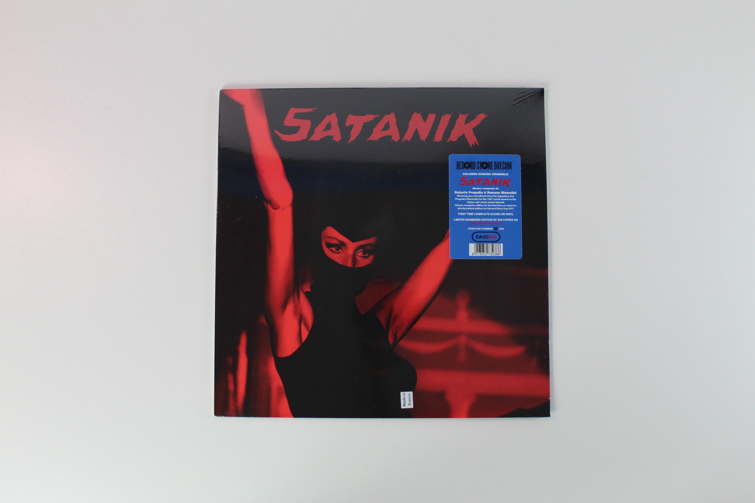 Roberto Pregadio & Romano Mussolini - Satanik (Original Soundtrack Music) on Dagored RSD 2017 Ltd Numbered Reissue Sealed