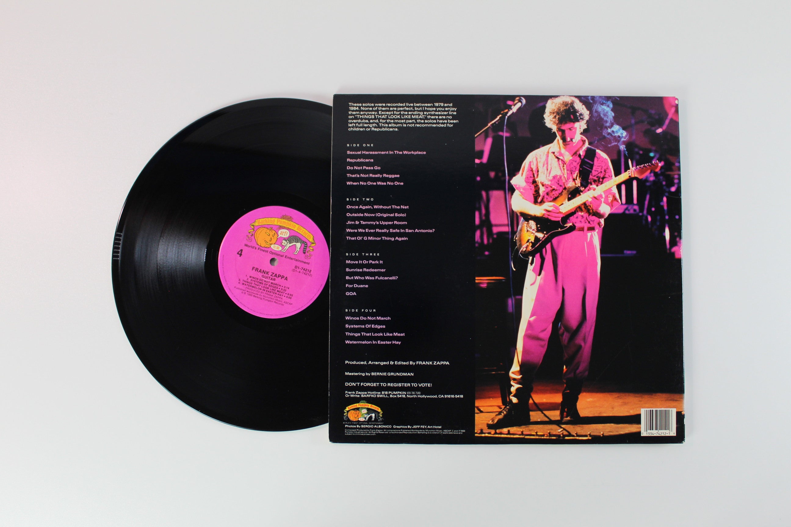 Frank Zappa - Guitar on Barking Pumpkin