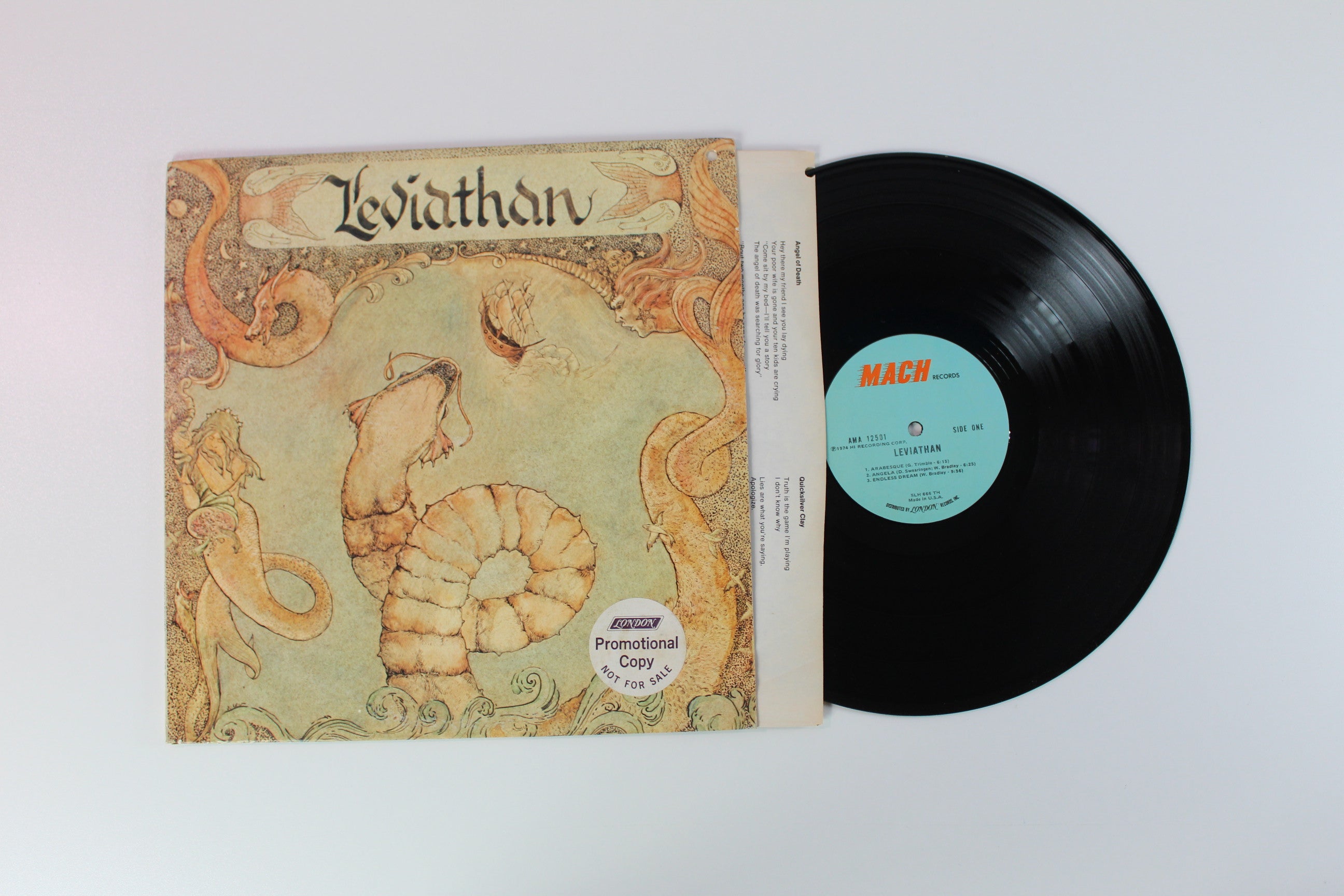 Leviathan - Leviathan on Mach Records