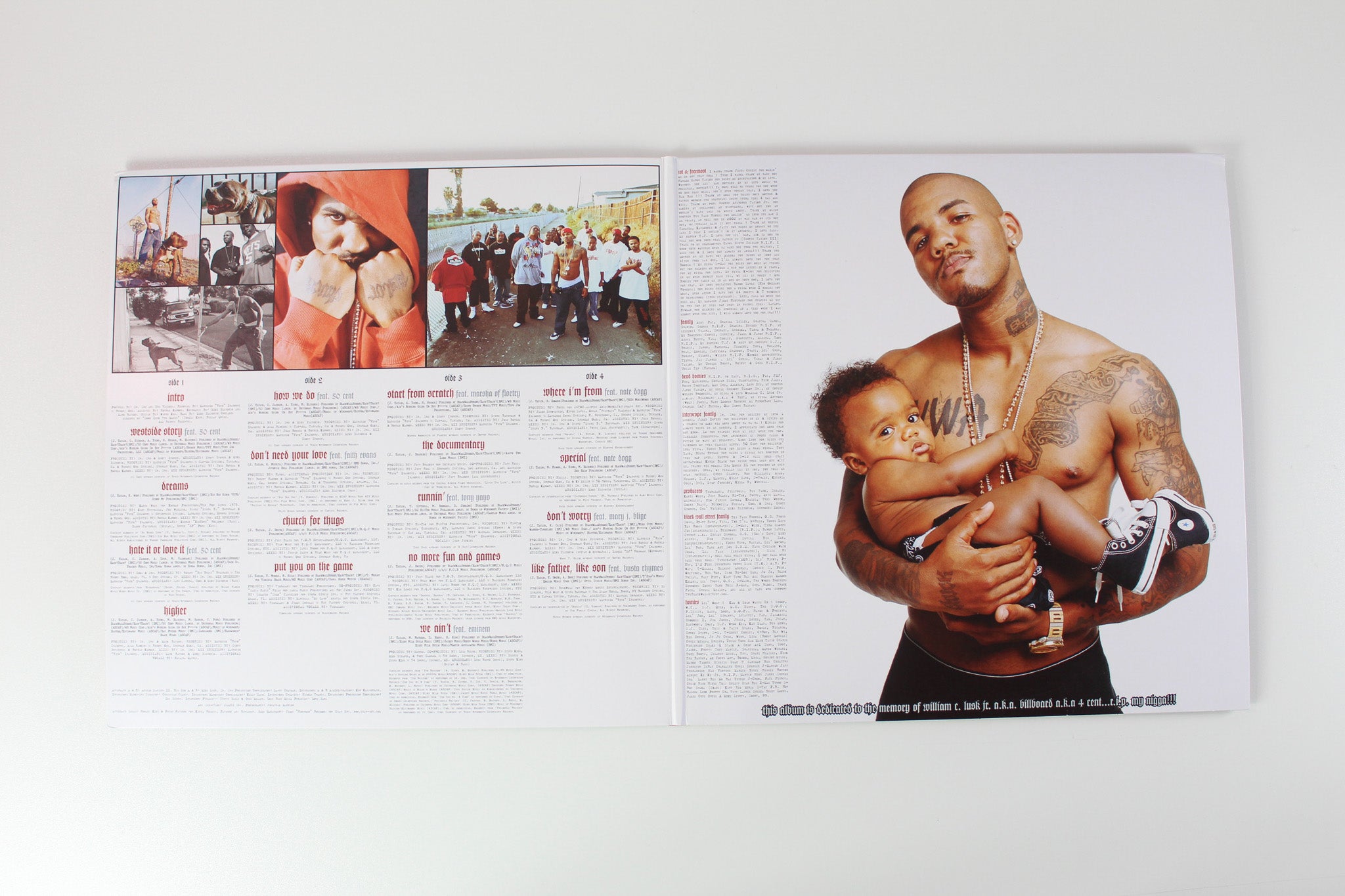 The Game - The Documentary on Aftermath Vinyl Me Please Red Vinyl Reissue