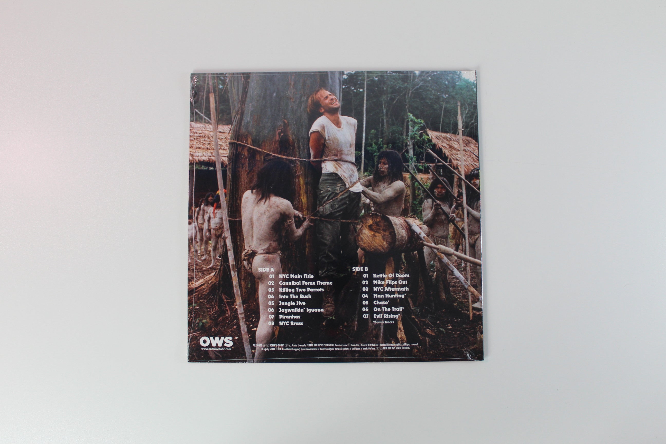 Budy Maglione - Cannibal Ferox (Original 1981 Motion Picture Soundtrack) on Mondo Colored Vinyl Reissue Sealed