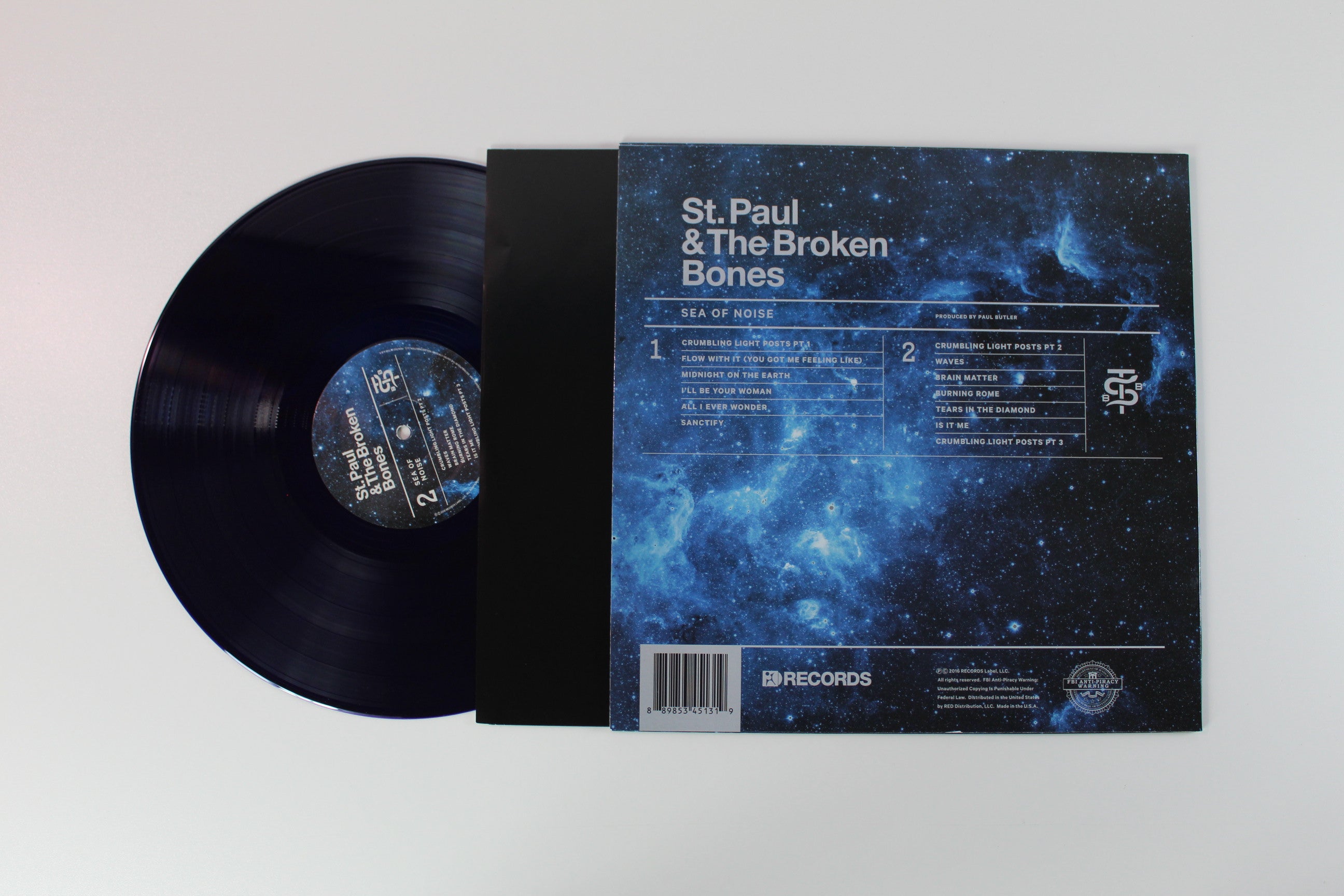 St. Paul & The Broken Bones - Sea Of Noise on Record Label LLC Ltd Dark Purple Transparent