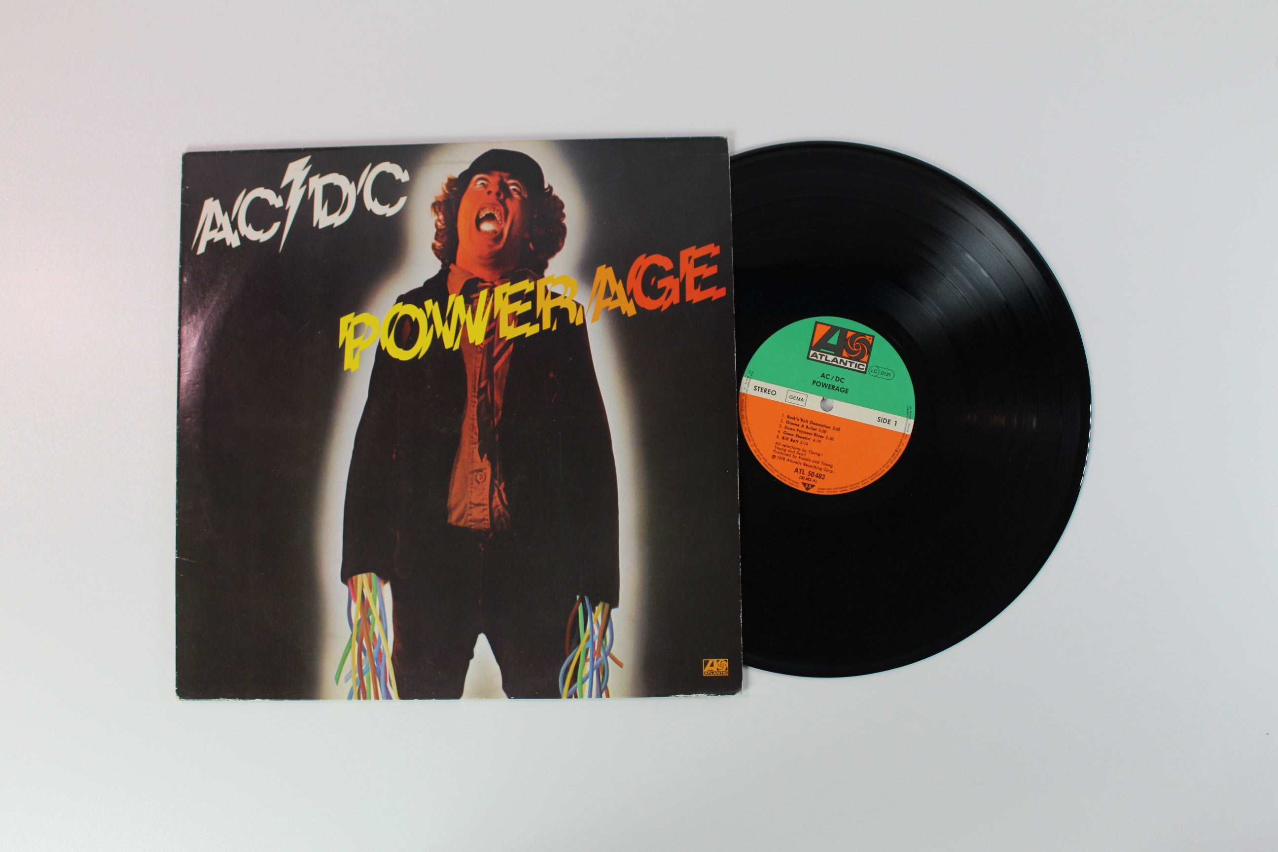 AC/DC - Powerage on Atlantic German Reissue