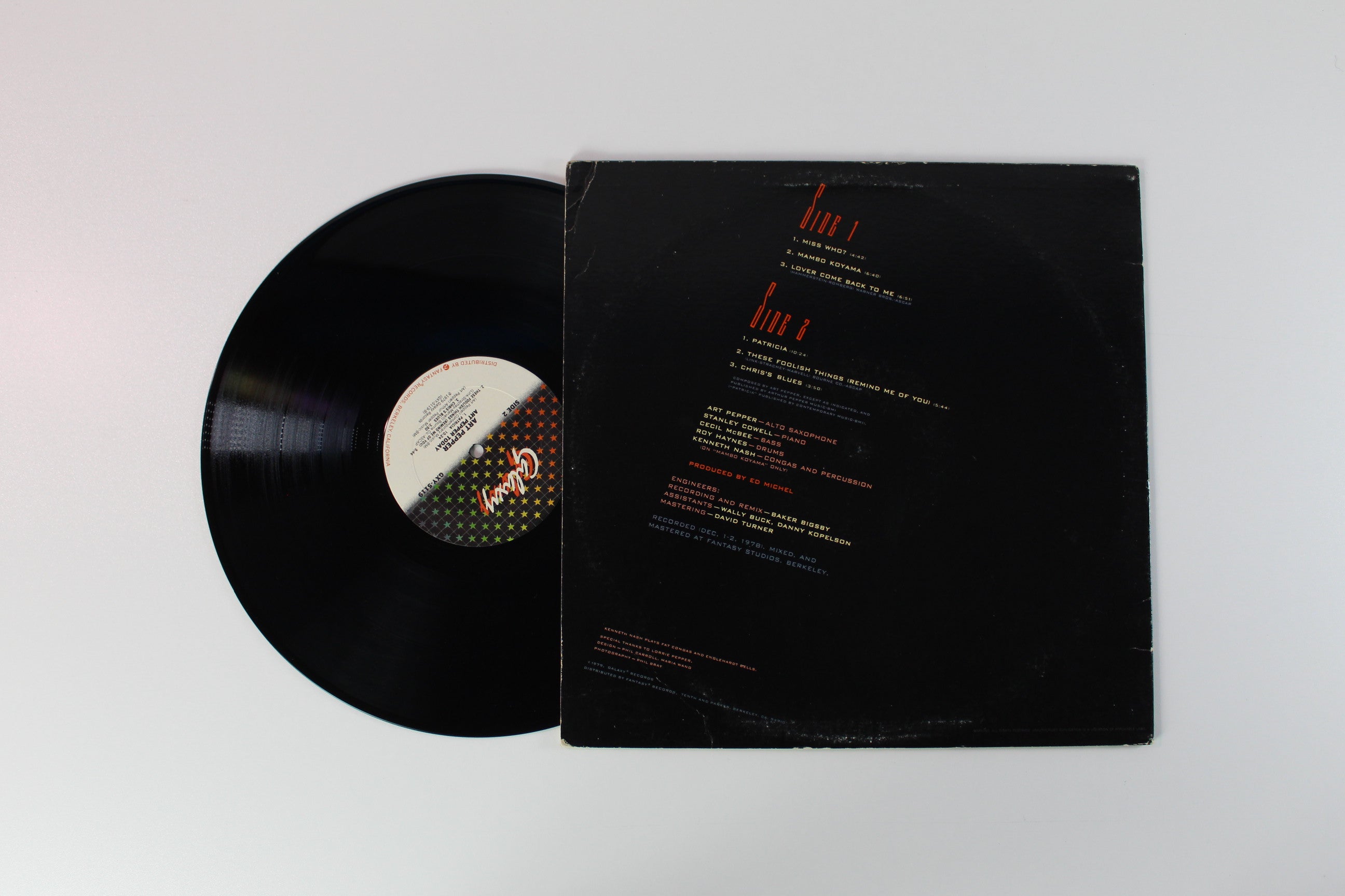 Art Pepper - Today on Galaxy