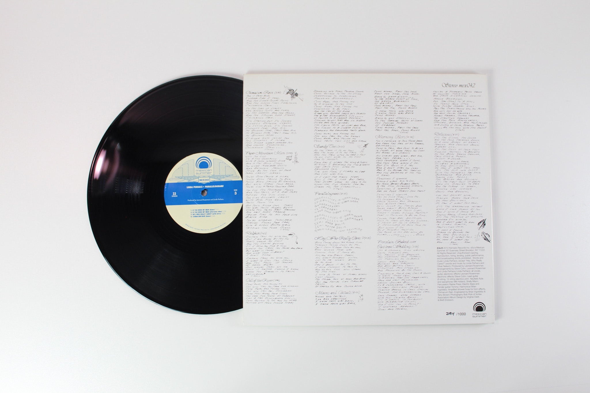 Linda Perhacs - Parallelograms on Mexican Summer Ltd Numbered Reissue