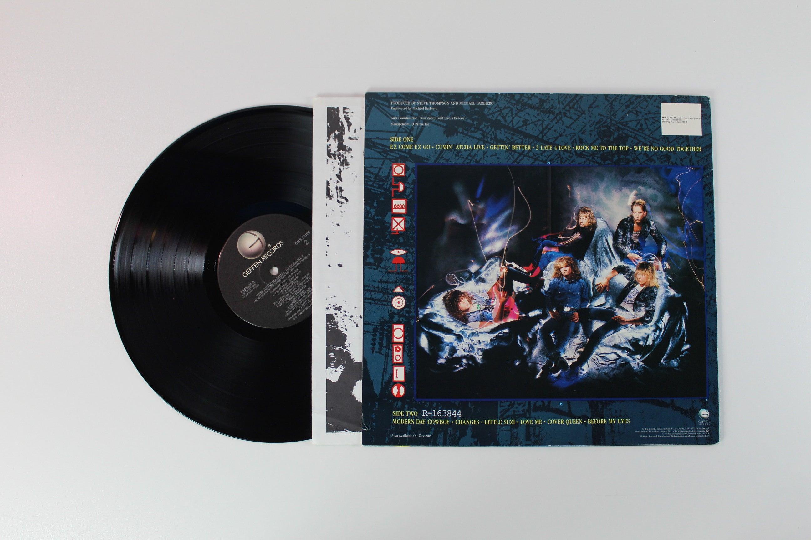 Tesla - Mechanical Resonance on Geffen Club Edition