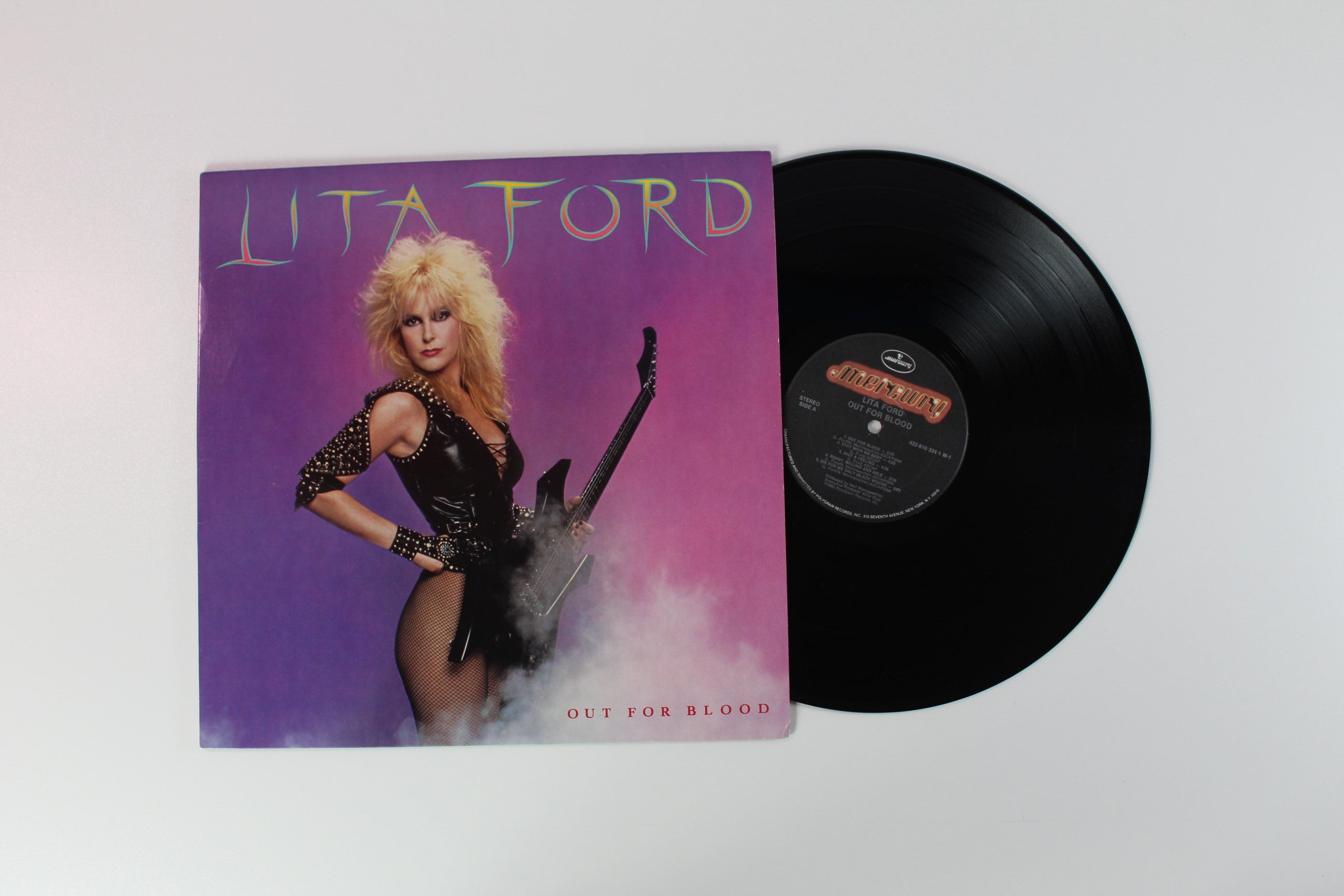 Lita Ford - Out For Blood on Mercury Reissue