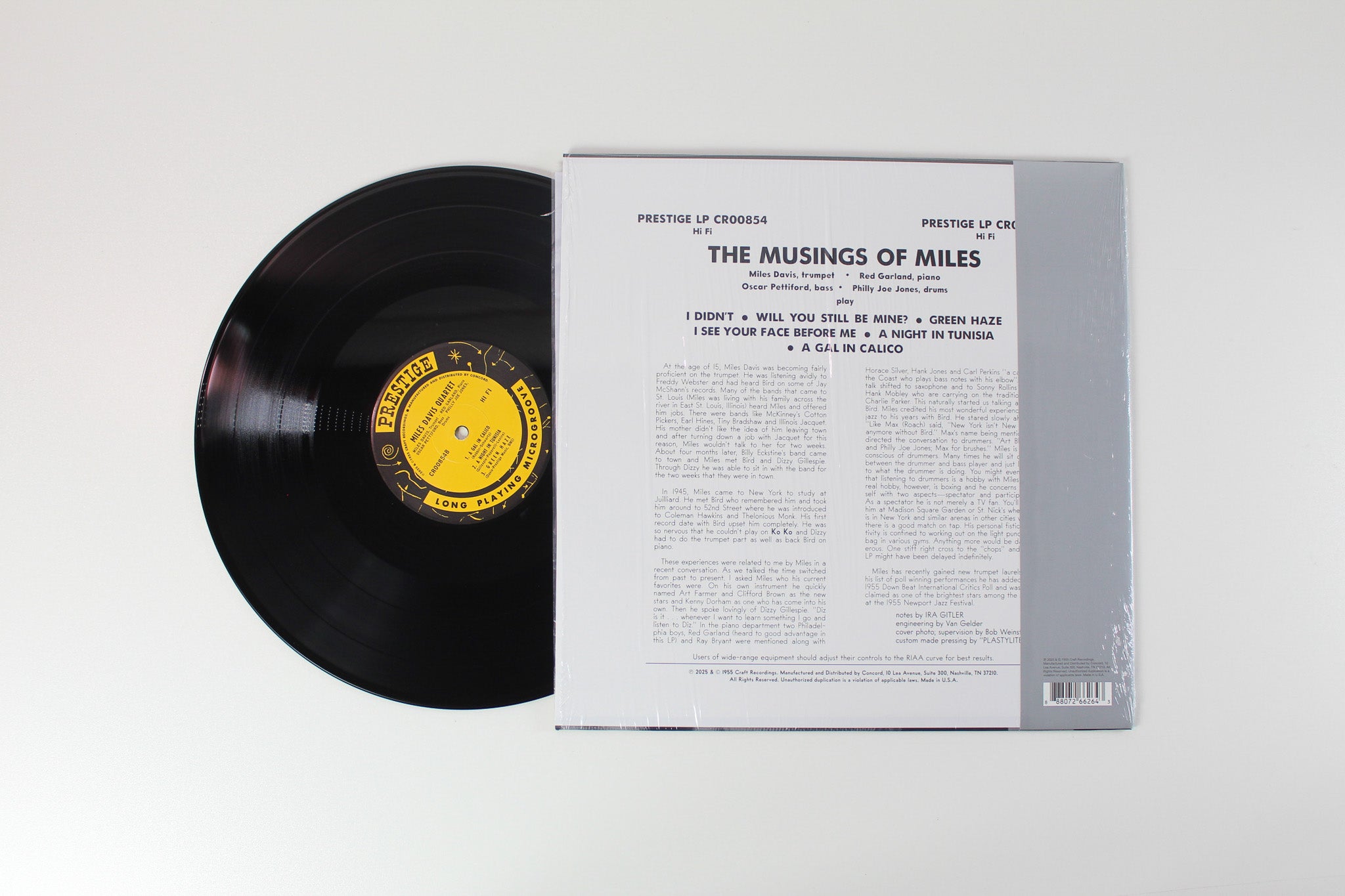 The Miles Davis Quartet - The Musings Of Miles on Prestige OJC Reissue