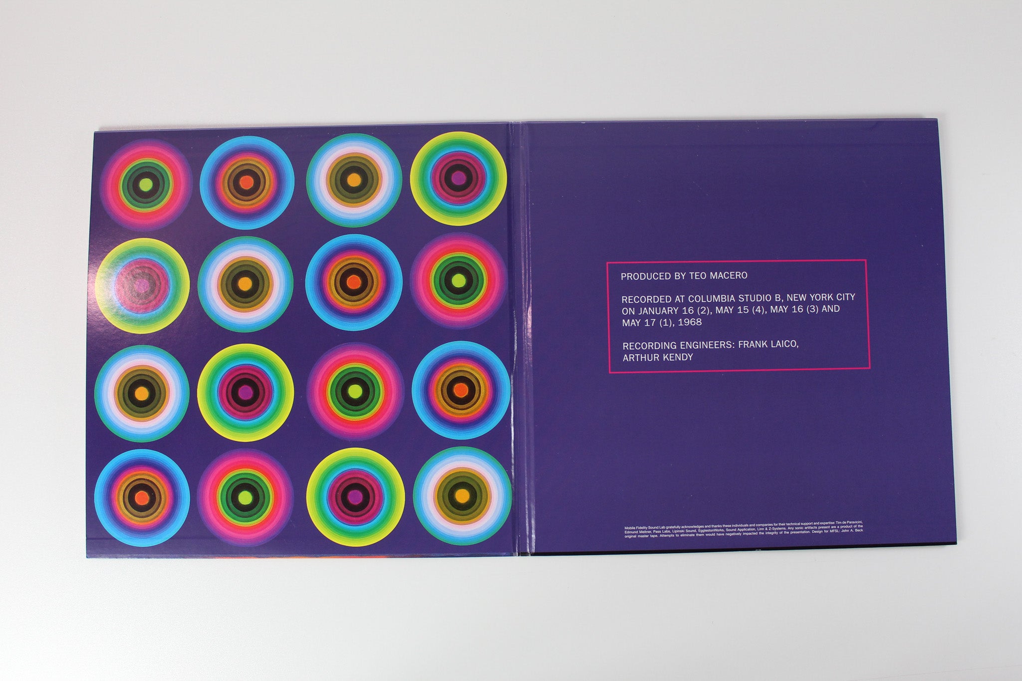 Miles Davis - Miles In The Sky on Mobile Fidelity Sound Lab Ltd Numbered 2 X 12" 45 RPM Reissue