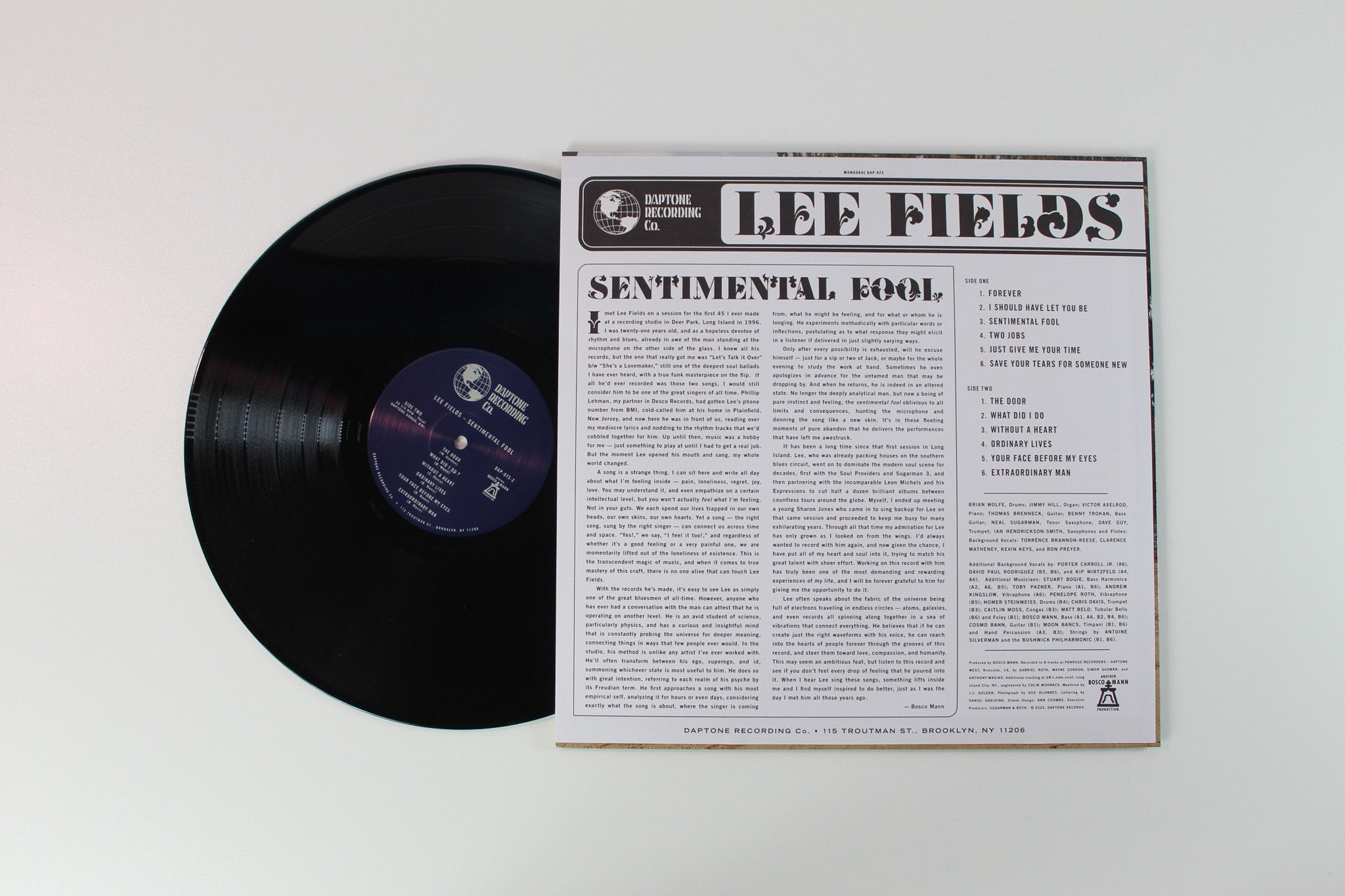 Lee Fields - Sentimental Fool on Daptone Records