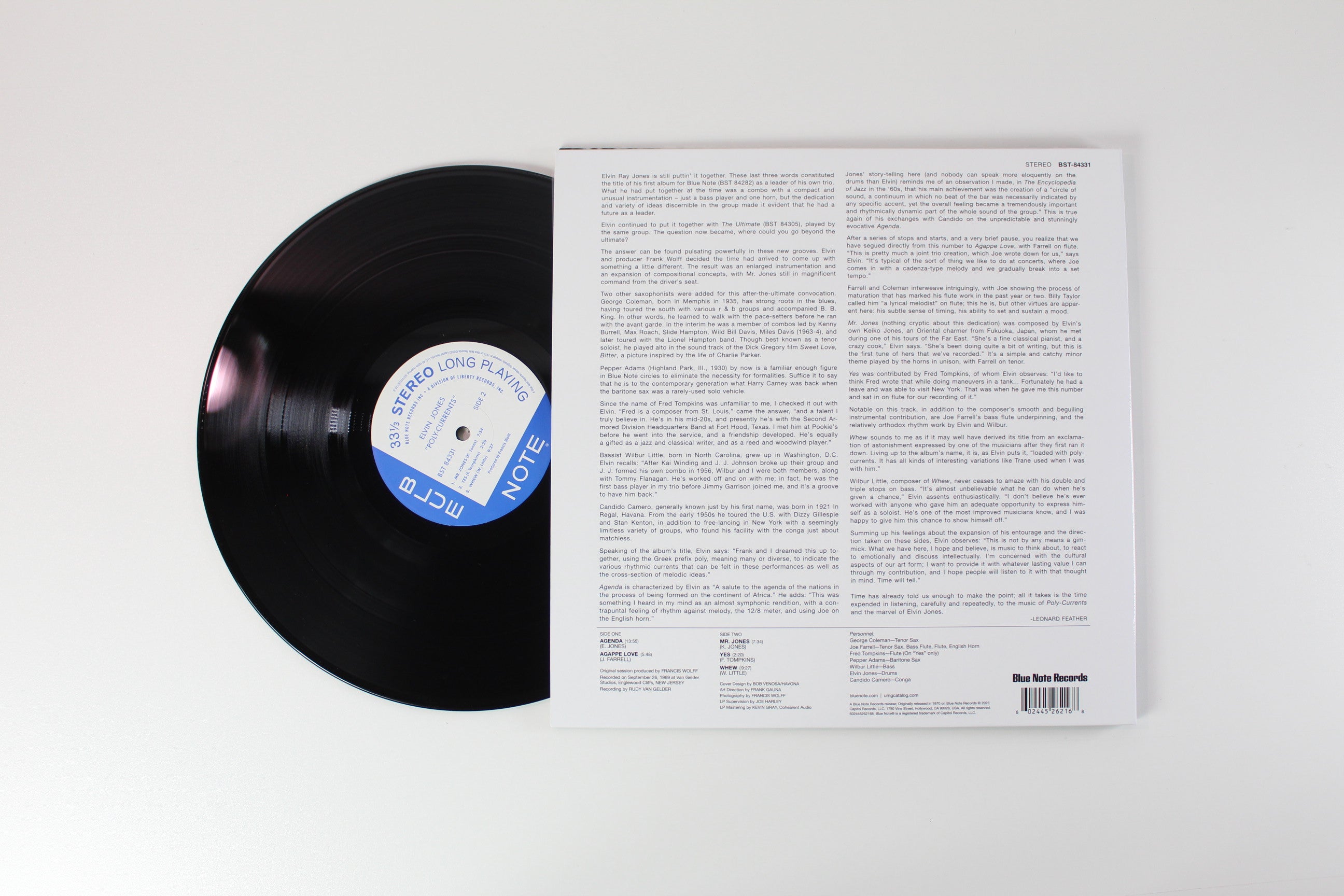 Elvin Jones - Poly-Currents Blue Note Tone Poet Series Reissue