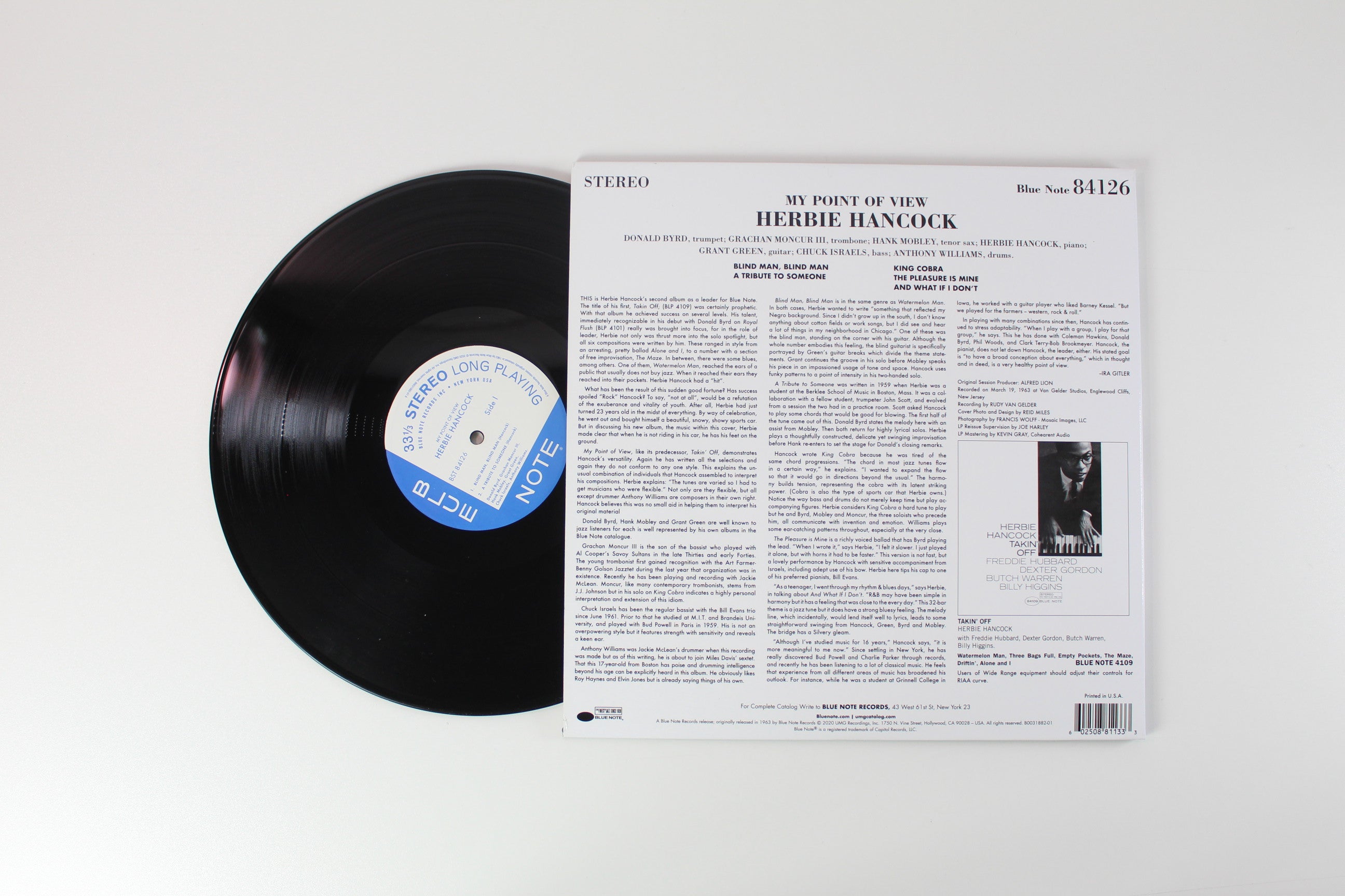 Herbie Hancock - My Point Of View Blue Note Tone Poet Series Reissue