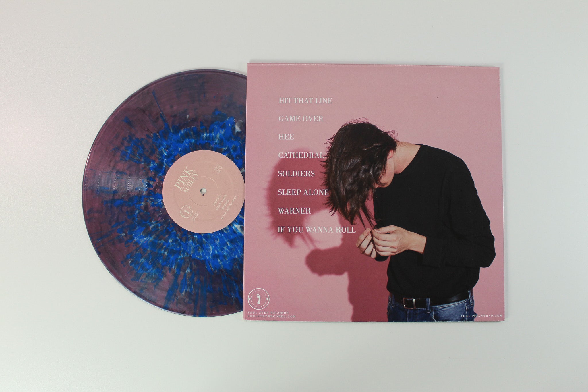 Audley - Pink on Soul Step Ltd Wax Mage Insanity Pressing