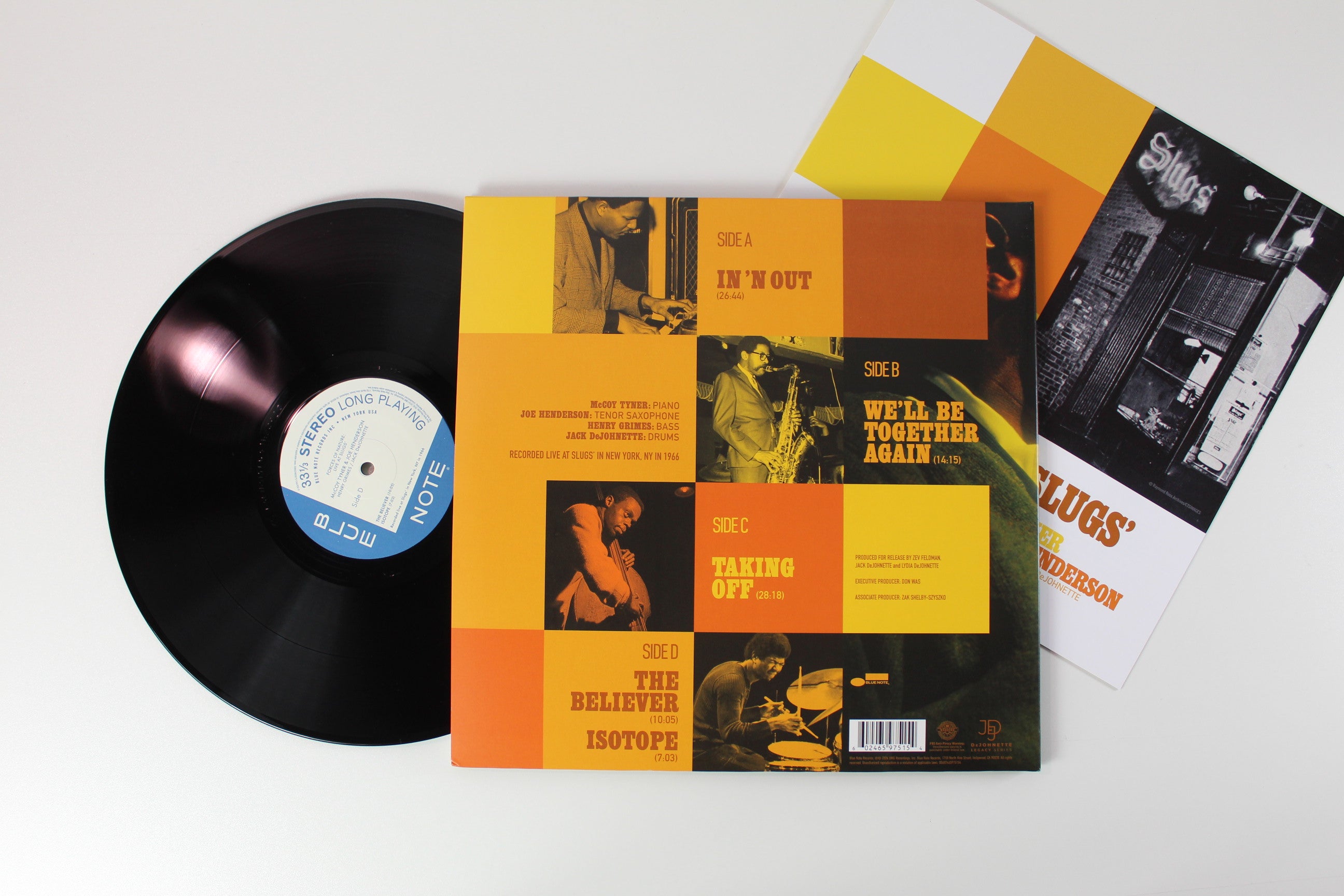 McCoy Tyner / Joe Henderson - Forces Of Nature: Live At Slugs' on Blue Note