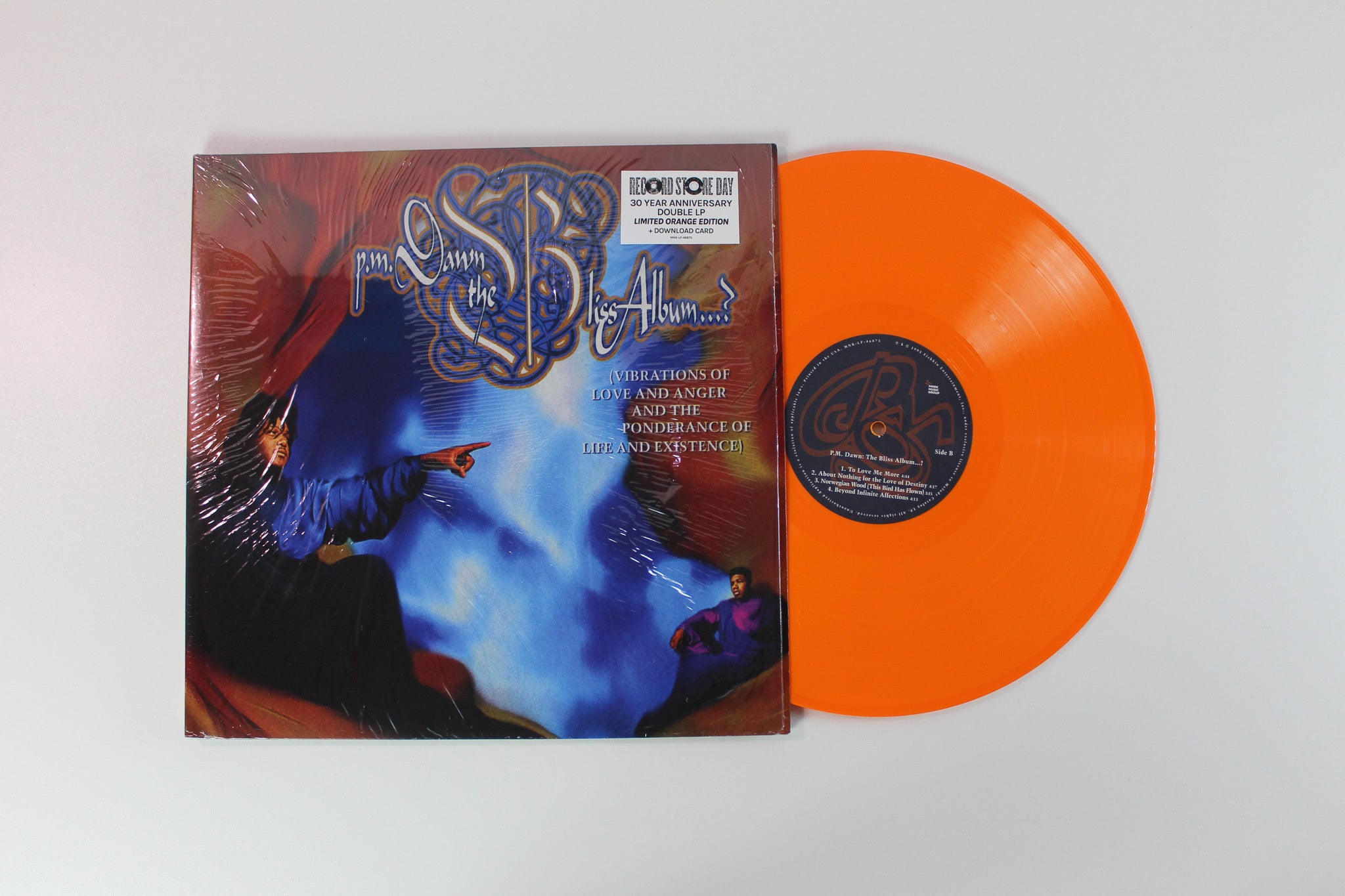 P.M. Dawn - The Bliss Album...? (Vibrations Of Love And Anger And The Ponderance Of Life And Existence) on MNRK Music Group - Orange Vinyl