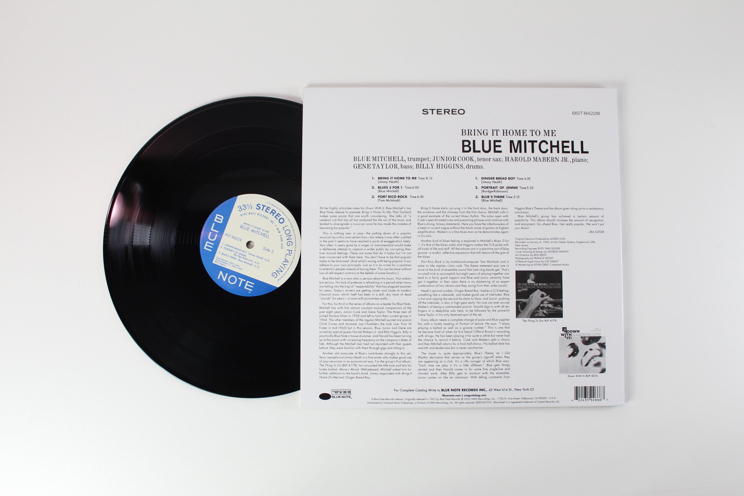 Blue Mitchell - Bring It Home To Me Blue Note Tone Poet Series Reissue