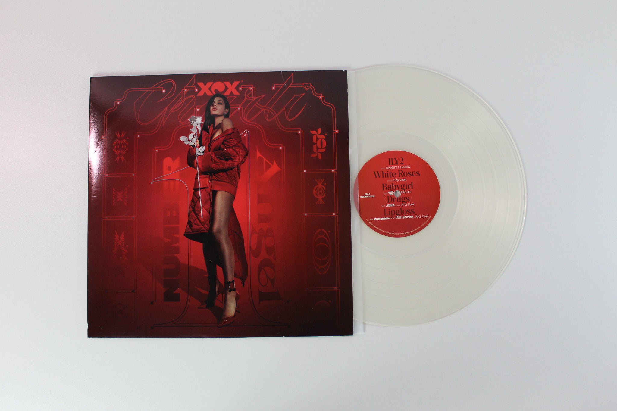 Charli XCX - Number 1 Angel on Vroom Vroom Recordings - Unofficial Pressing