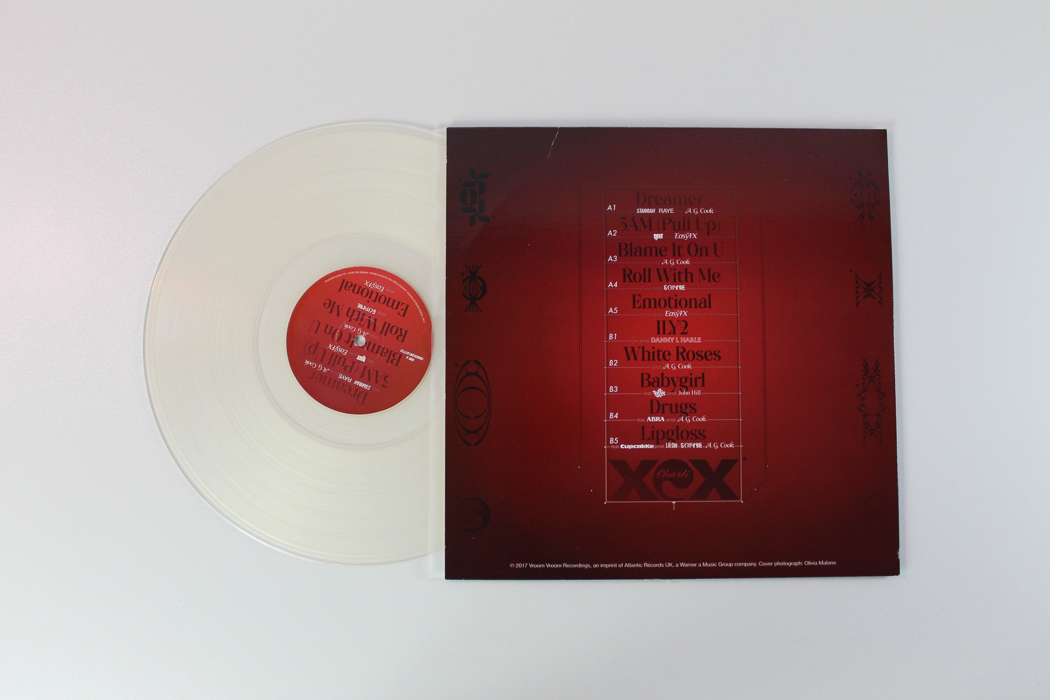 Charli XCX - Number 1 Angel on Vroom Vroom Recordings - Unofficial Pressing
