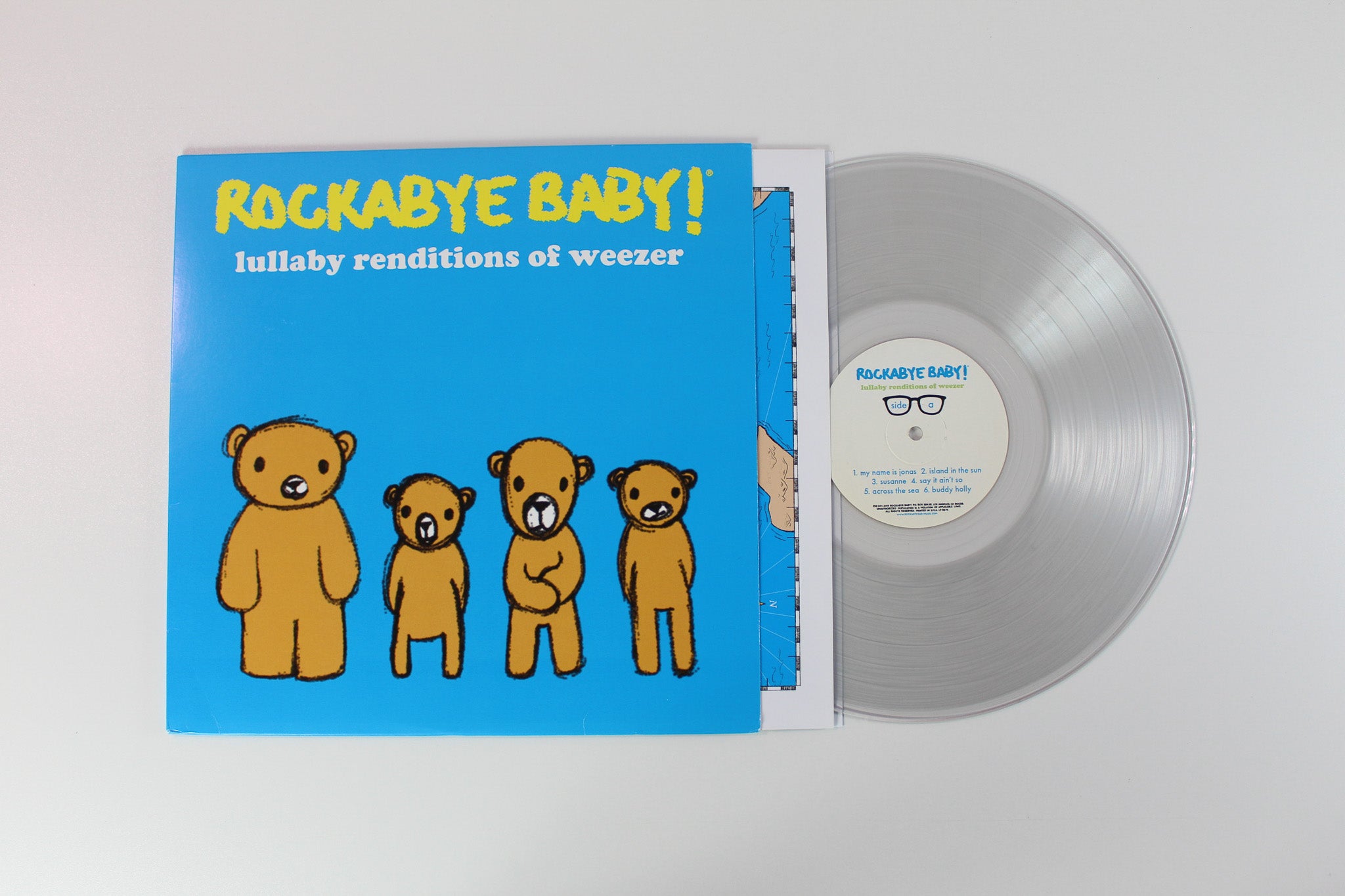 Andrew Bissell - Rockabye Baby! Lullaby Renditions Of Weezer - Clear Vinyl