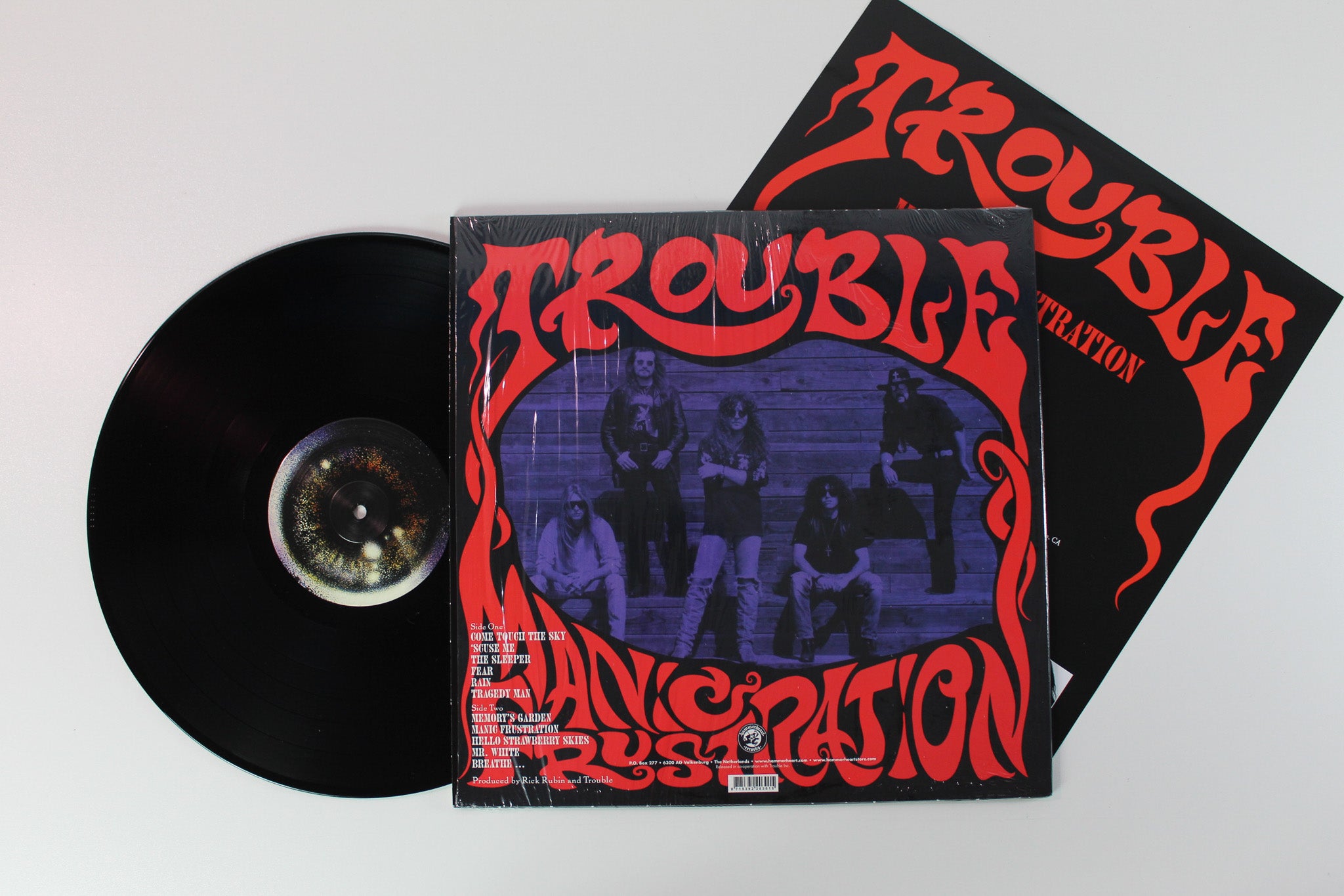 Trouble - Manic Frustration on Hammerheart Records Reissue