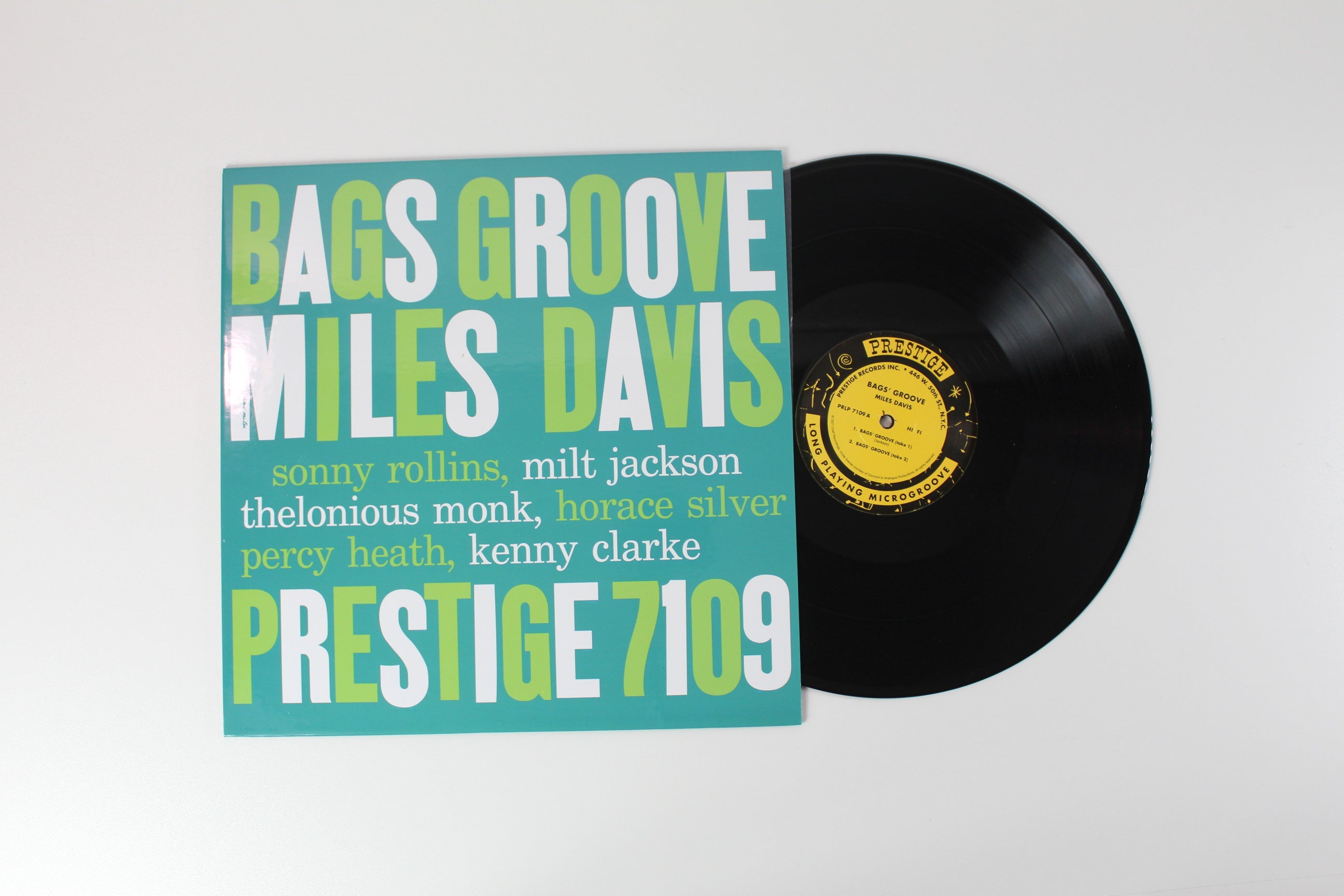 Miles Davis - Bags Groove on Prestige OJC Reissue
