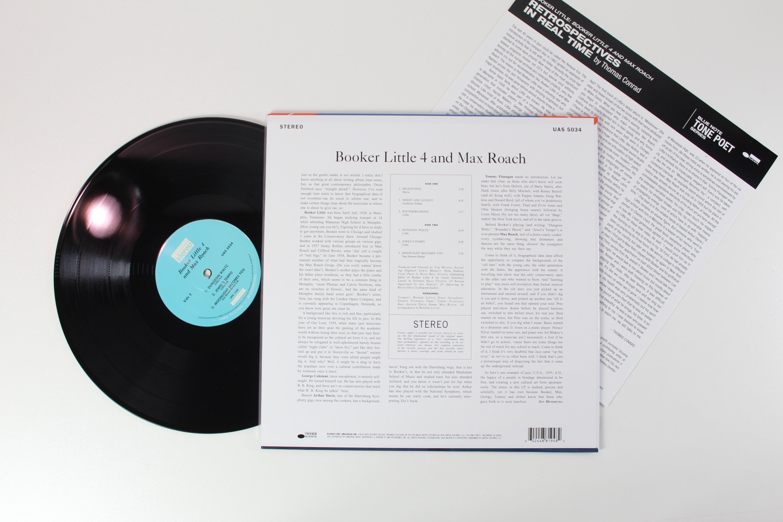 Booker Little 4, Max Roach - Booker Little 4 & Max Blue Note Tone Poet Series Reissue Roach