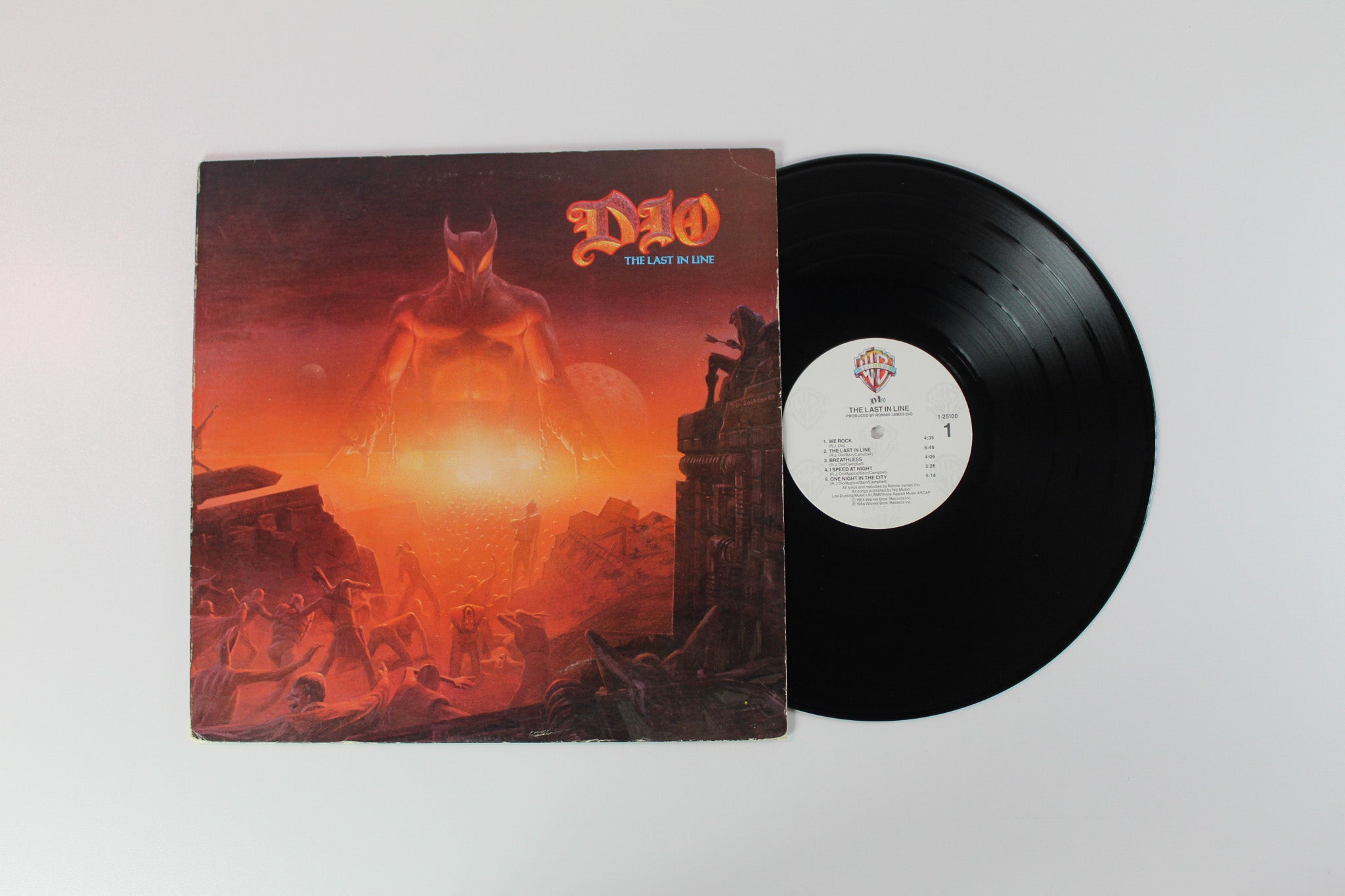 Dio - The Last In Line on Warner Bros. Records