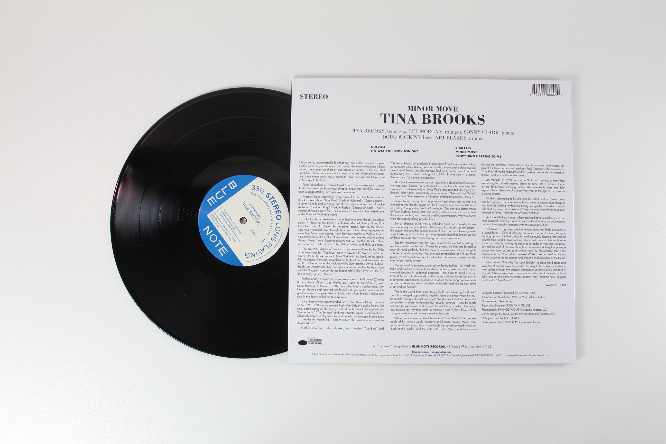 Tina Brooks - Minor Move Blue Note Tone Poet Series Reissue