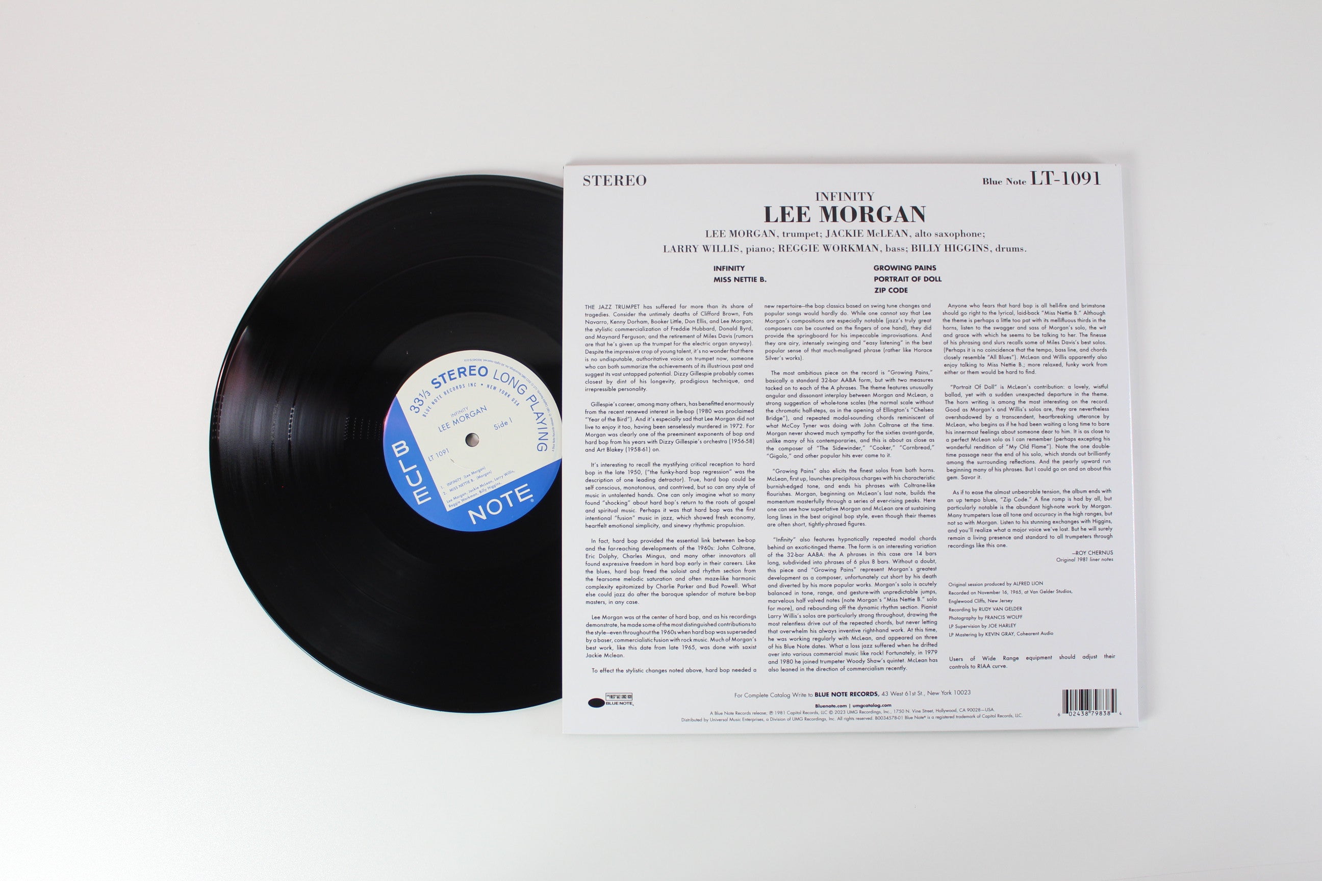 Lee Morgan - Infinity Blue Note Tone Poet Series Reissue