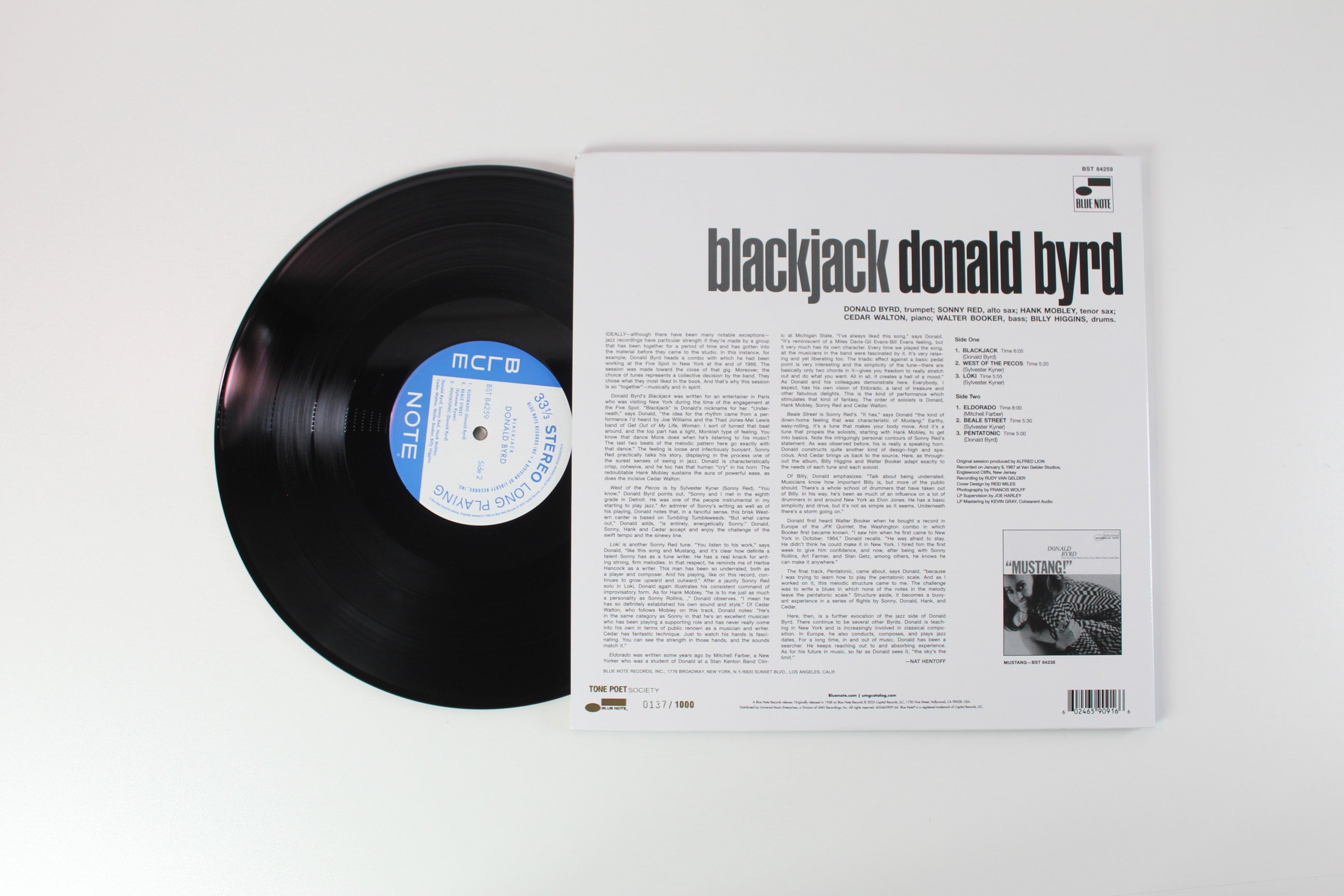 Donald Byrd - Blackjack Blue Note Tone Poet Society Ltd Numbered Reissue