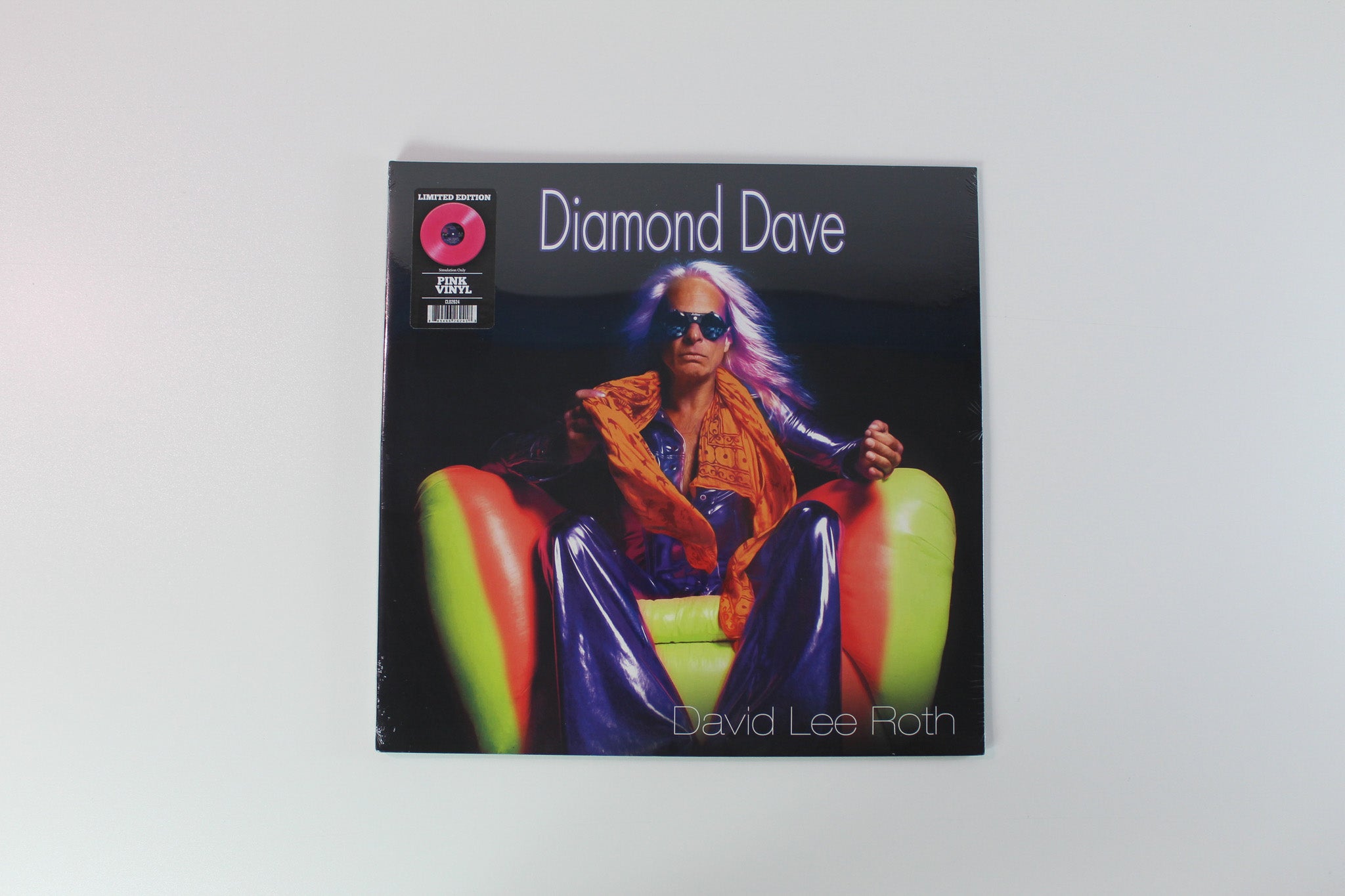 David Lee Roth - Diamond Dave on Cleopatra Ltd Pink Vinyl Sealed