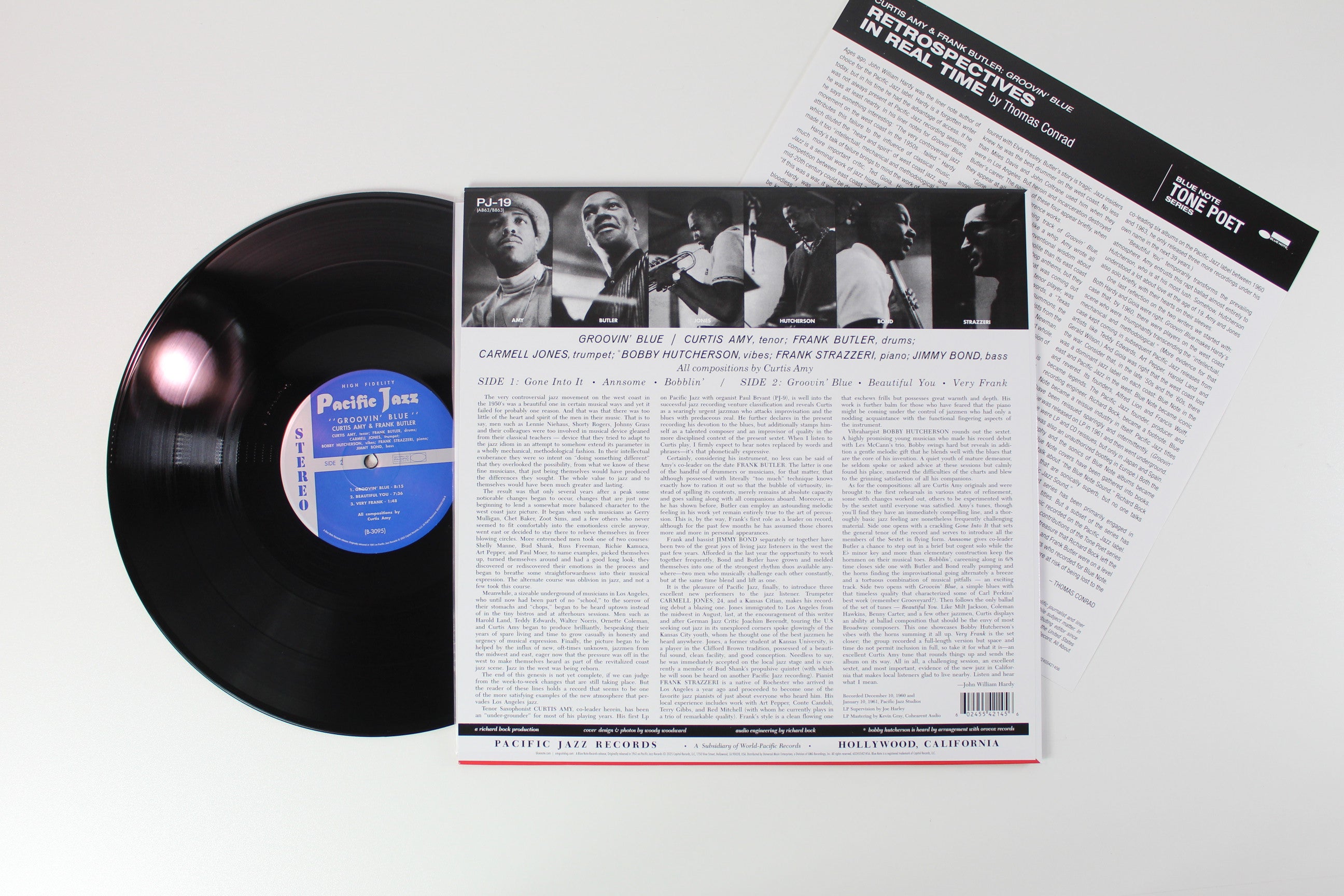 Curtis Amy, Frank Butler - Groovin' Blue Blue Note Tone Poet Series Reissue