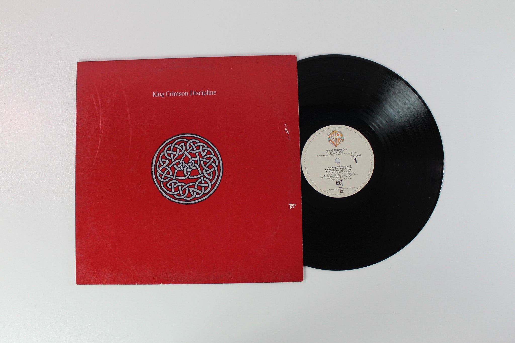 King Crimson - Discipline on Warner Bros. Records