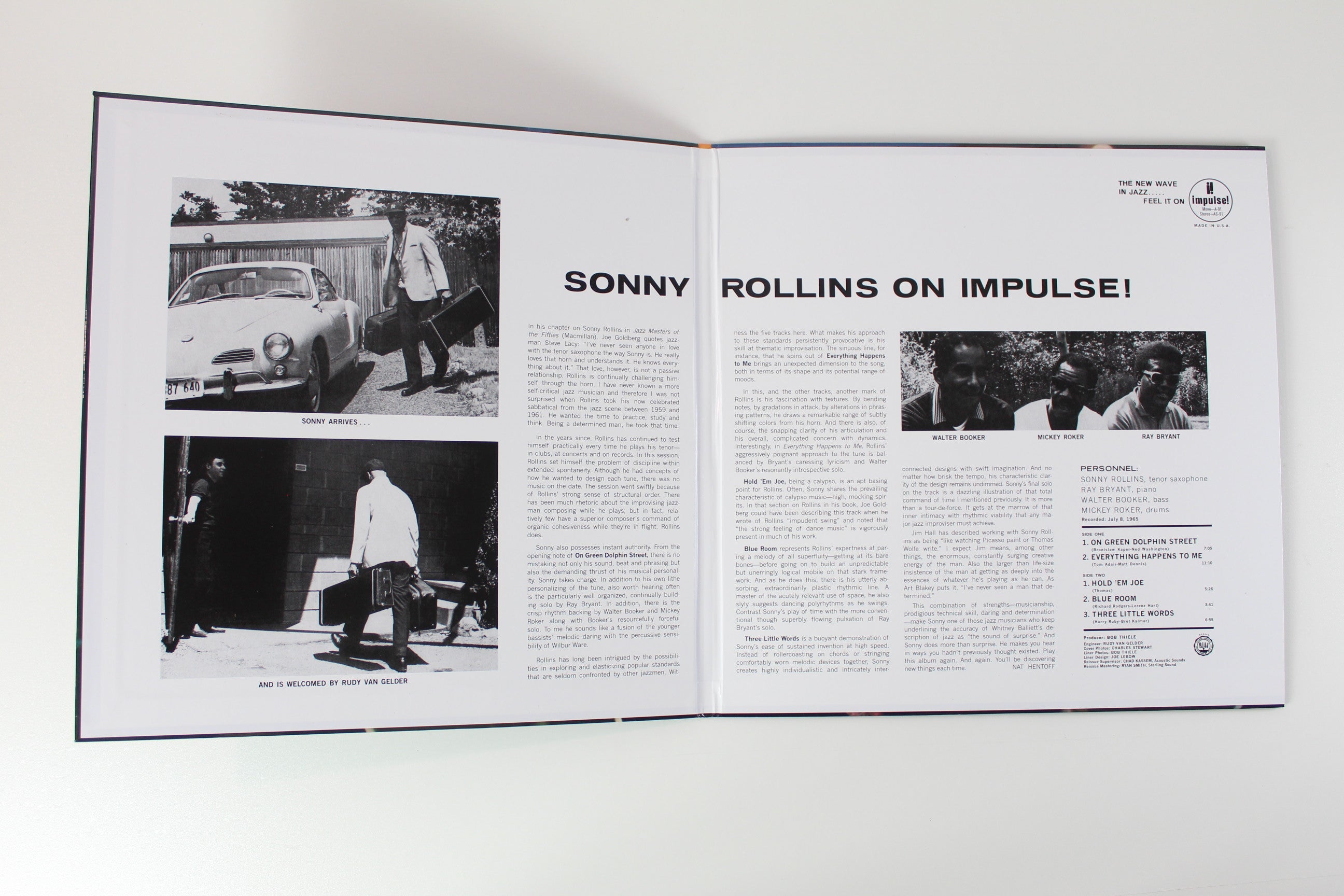 Sonny Rollins - On Impulse! Verve Acoustic Sounds Series 180 Gram Reissue