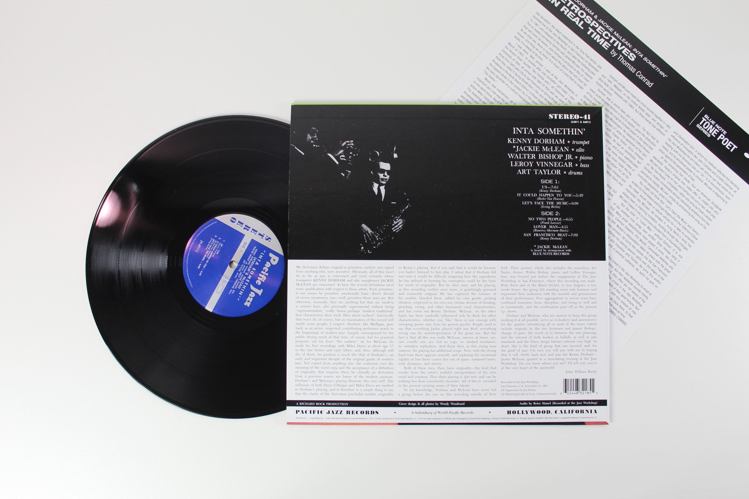 Kenny Dorham Jackie McLean - Inta Somethin' Blue Note Tone Poet Series Reissue