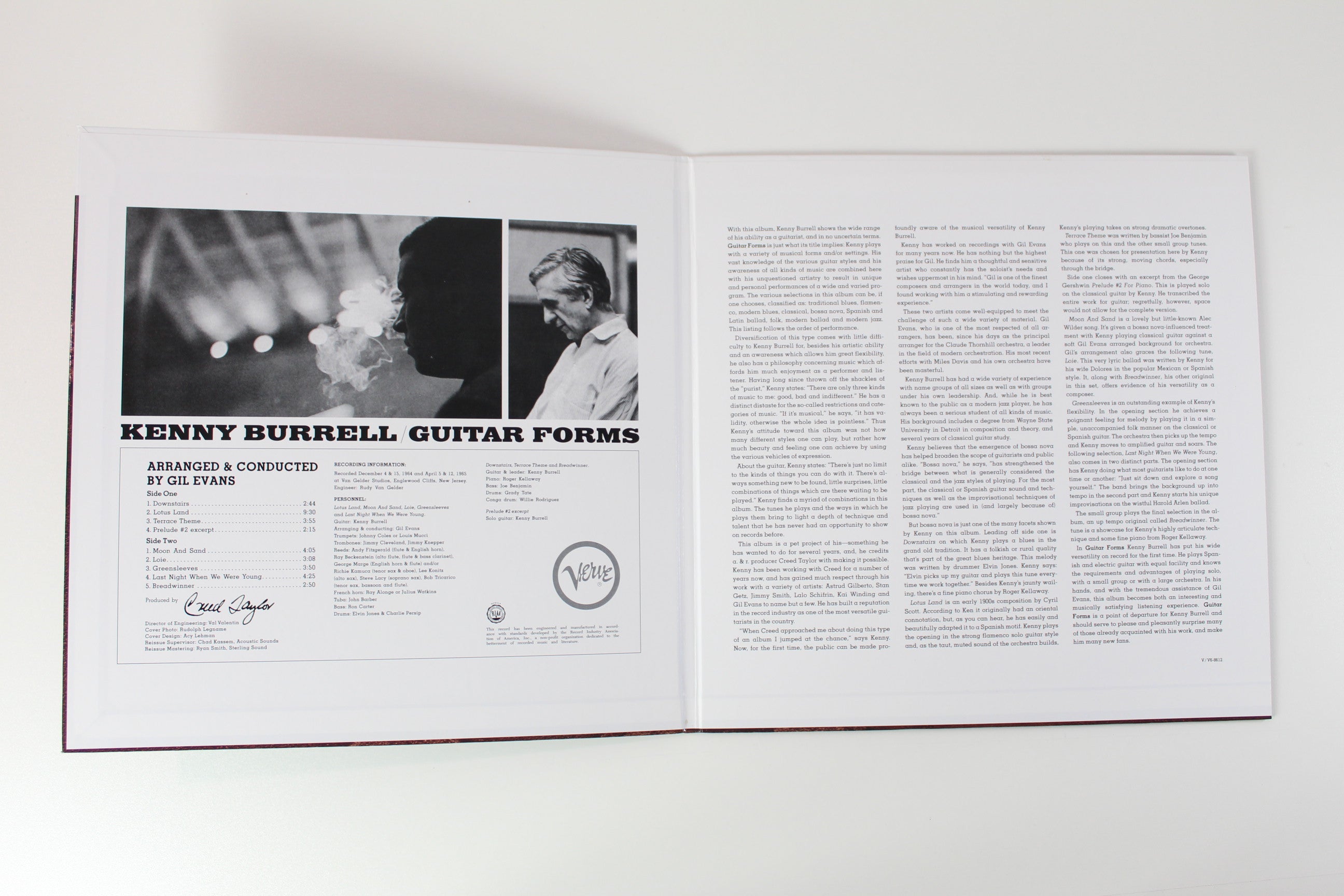 Kenny Burrell - Guitar Forms on Verve Acoustic Sounds Series Reissue