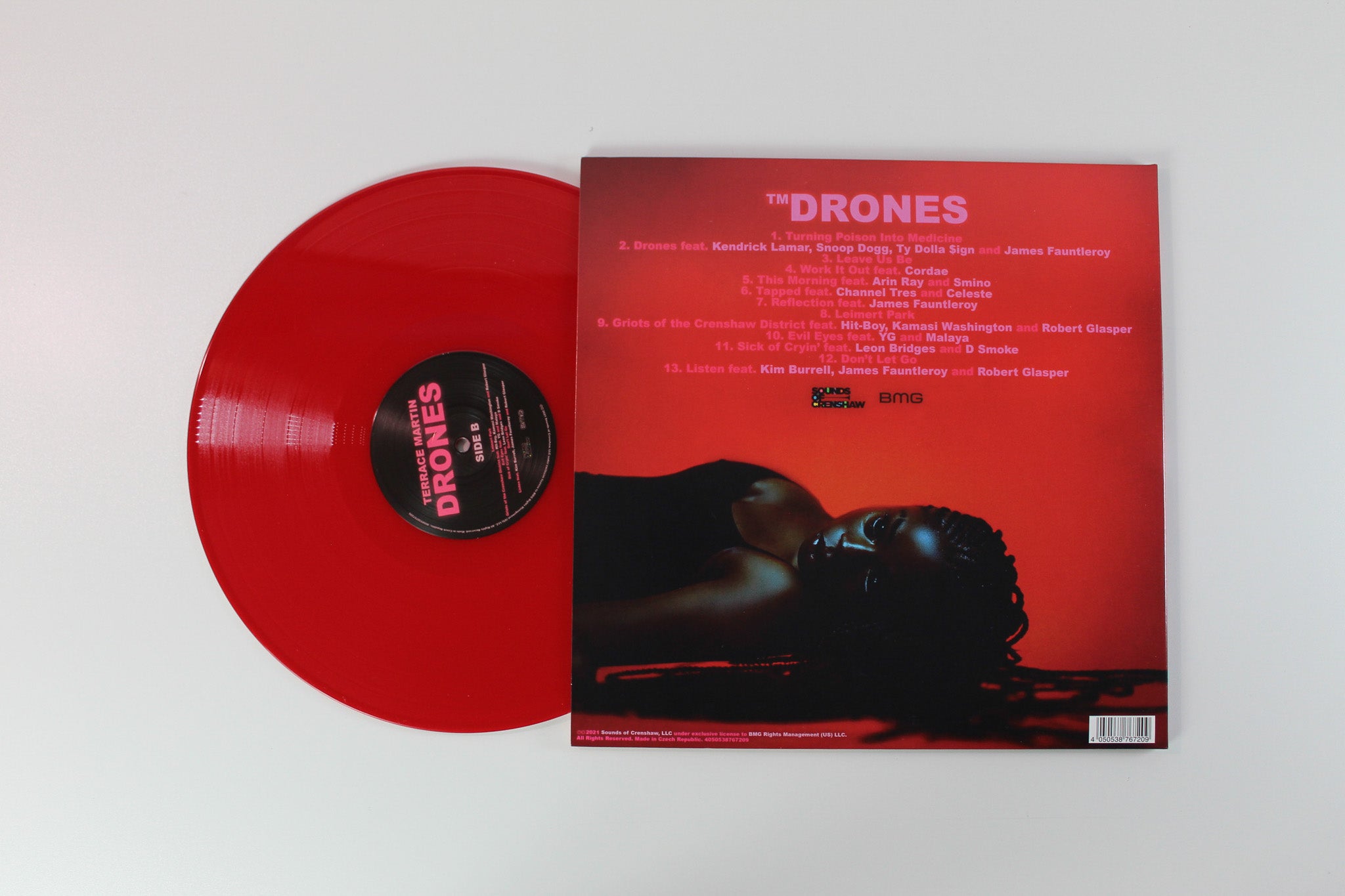 Terrace Martin - Drones on BMG Rights Management - Red Vinyl