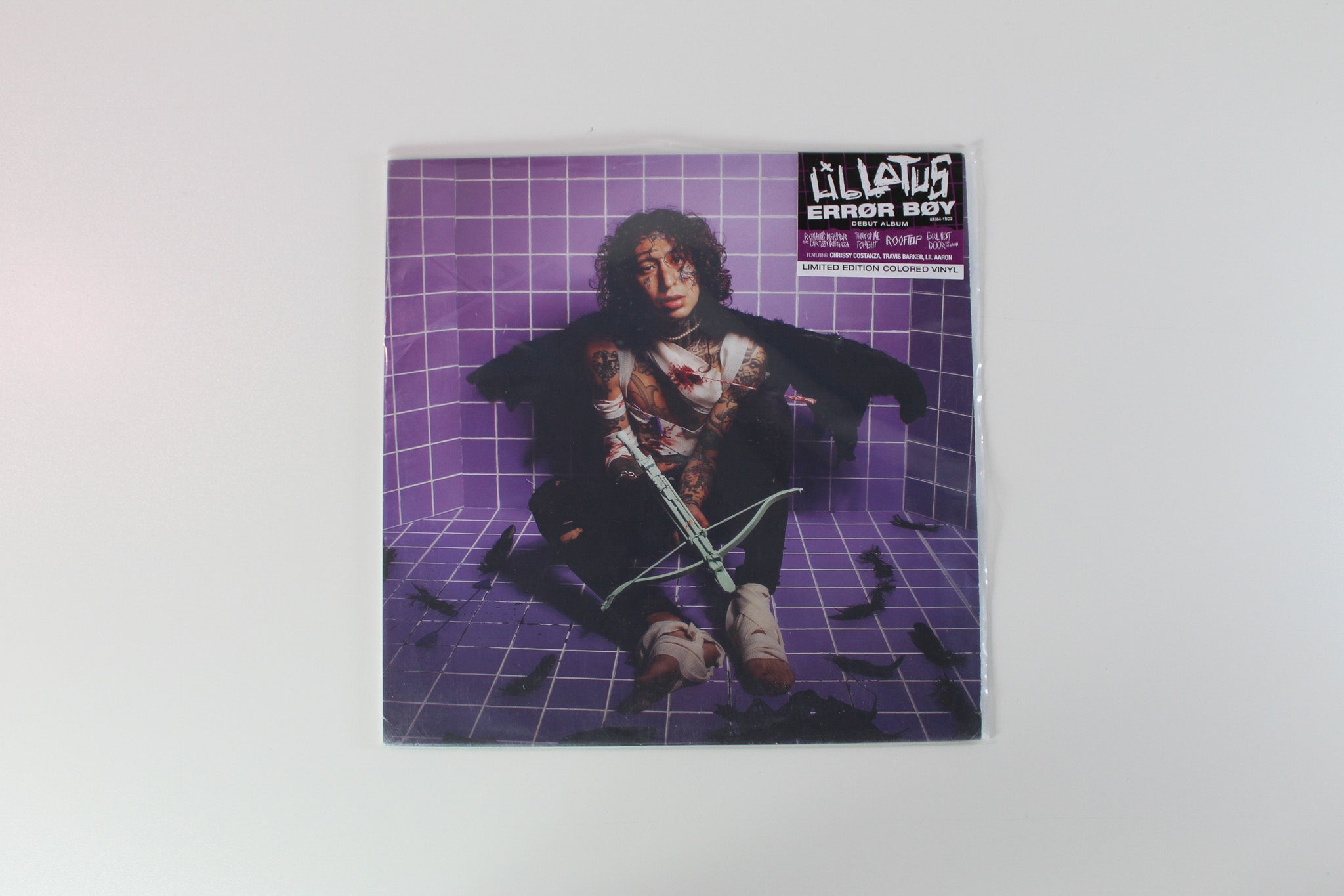 Lil Lotus - ERRØR BØY on Epitaph - Black & White Explosion Colored Vinyl