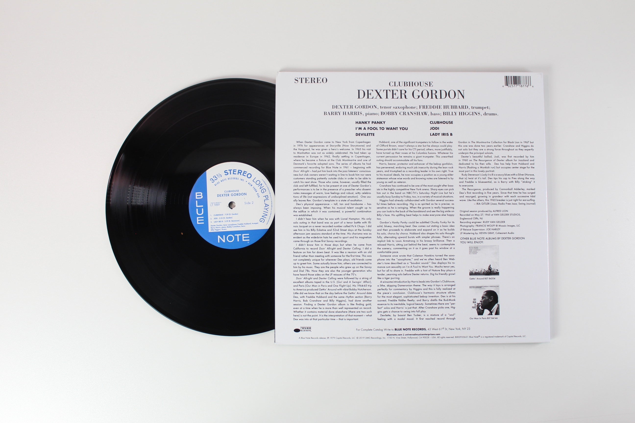 Dexter Gordon - Clubhouse Blue Note Tone Poet Series Reissue